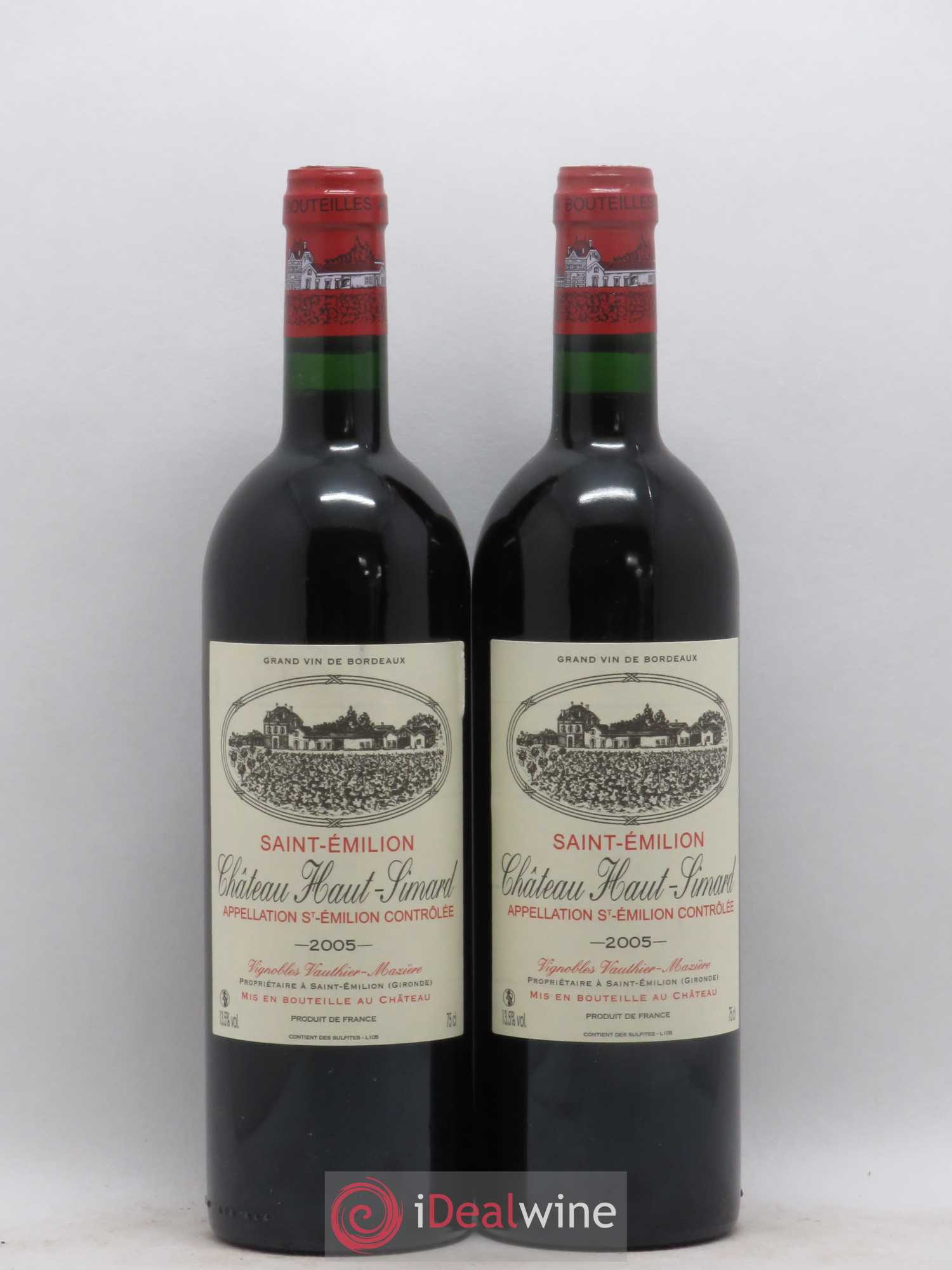 Château Haut-Simard 2005 - Lot de 2 bouteilles - 0