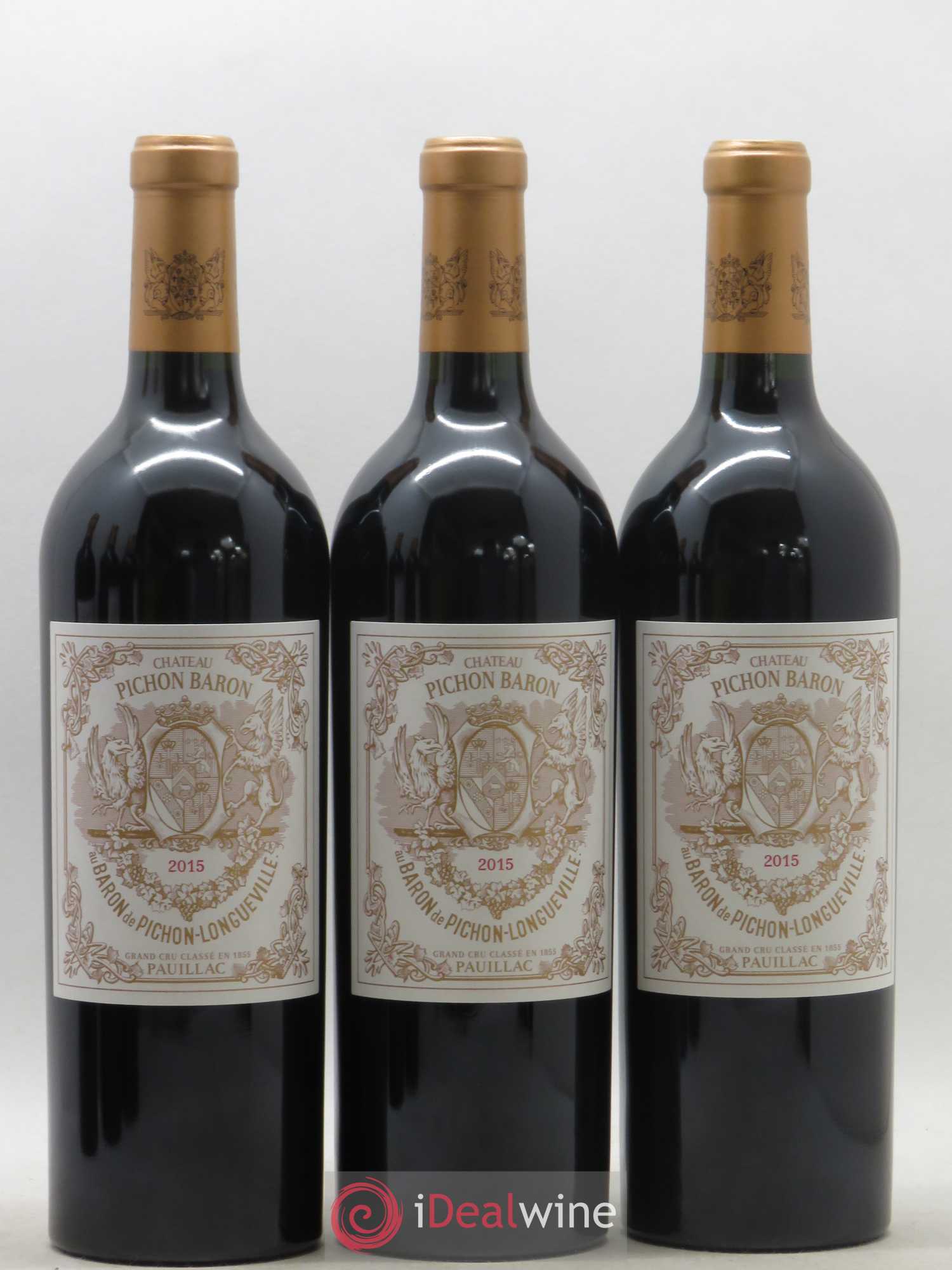 Pichon Longueville Baron 2ème Grand Cru Classé 2015 - Lot of 6 bottles - 1