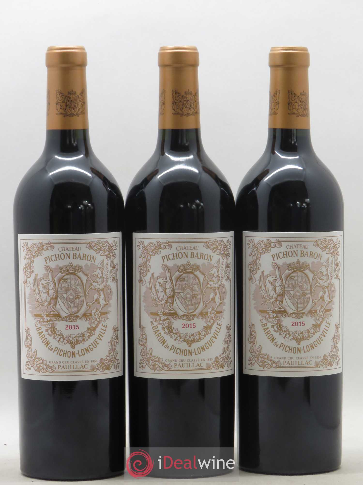 Pichon Longueville Baron 2ème Grand Cru Classé 2015 - Lot of 6 bottles - 3