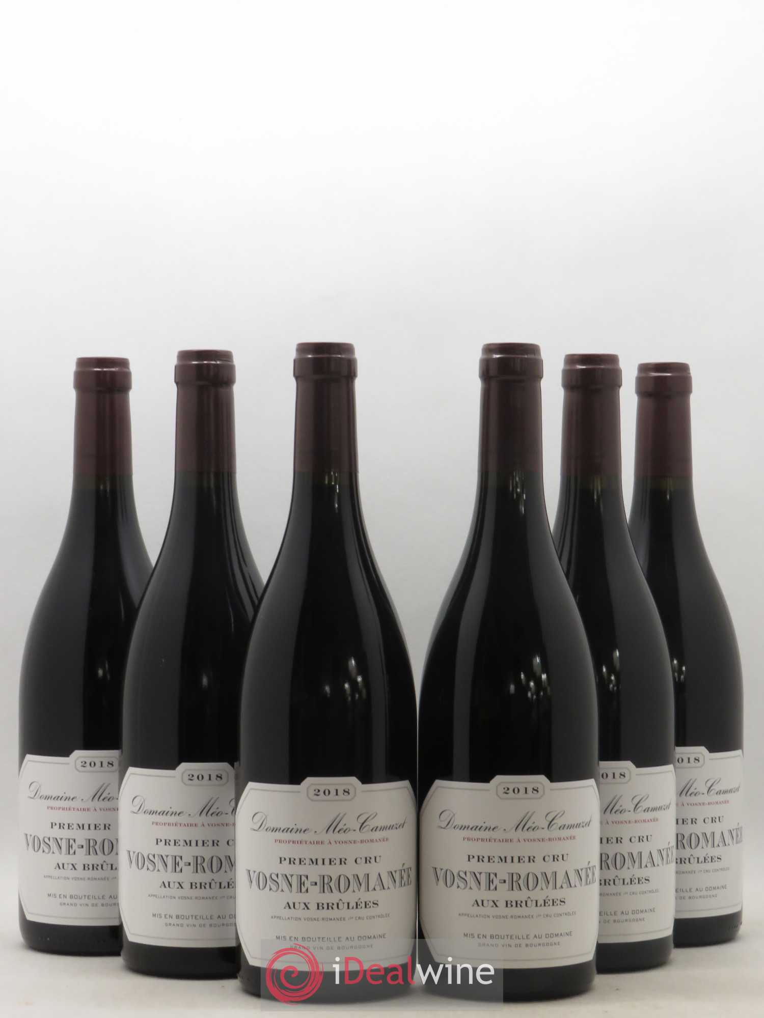 Vosne-Romanée 1er Cru Aux Brûlées Méo-Camuzet (Domaine) 2018 - Lot of 6 bottles - 0