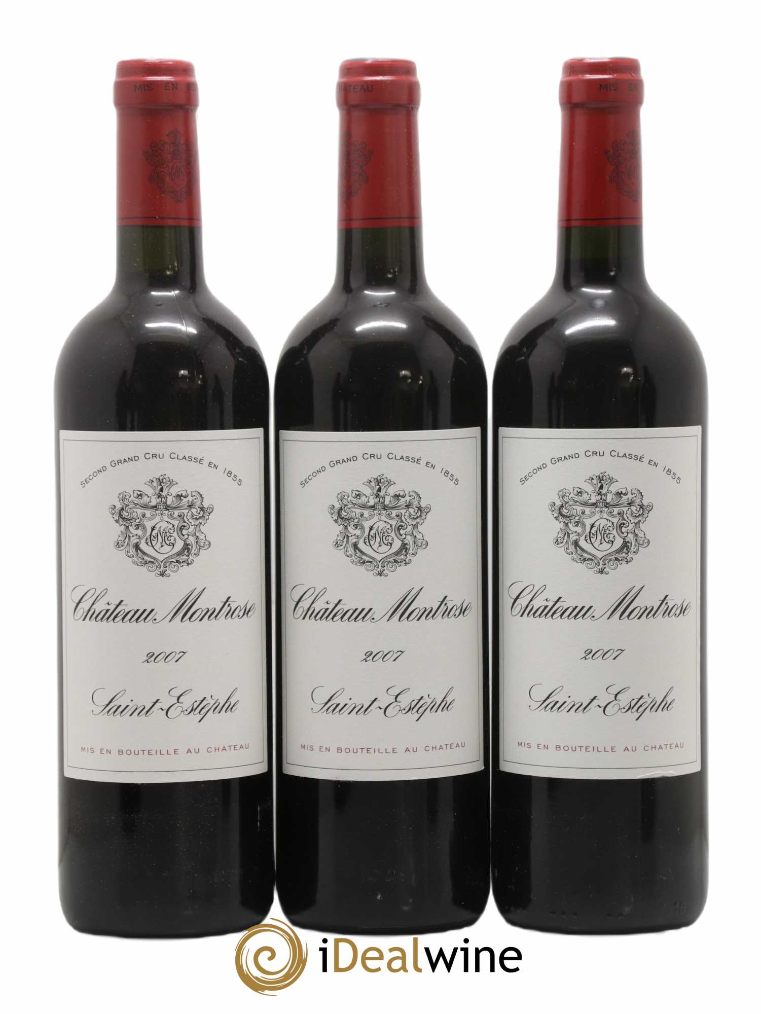 Château Montrose 2ème Grand Cru Classé 2007 - Lot de 6 bouteilles - 1