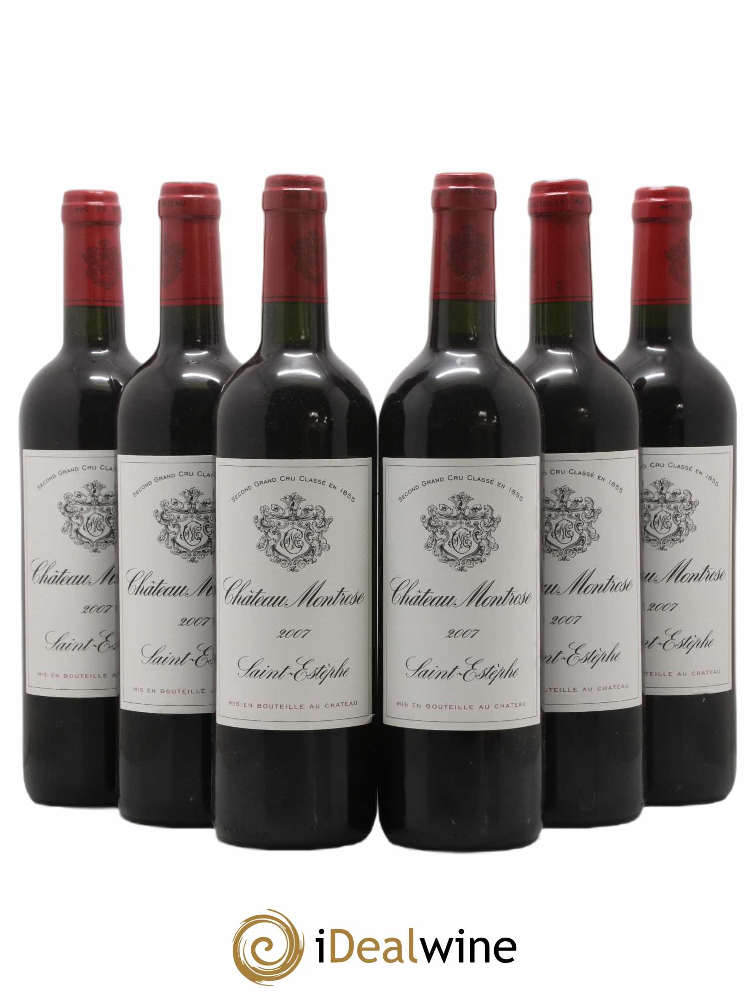 Château Montrose 2ème Grand Cru Classé 2007 - Lot de 6 bouteilles - 0