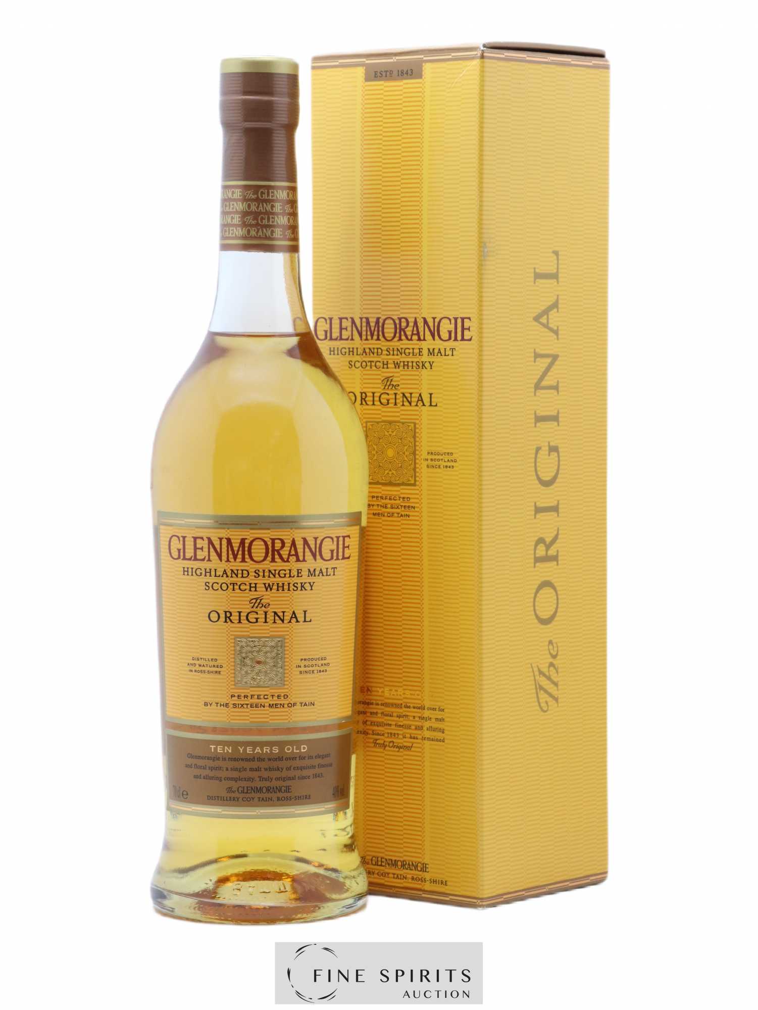 Glenmorangie 10 years Of. The Original  (senza prezzo di riserva) - Lotto di 1 bottiglia - 0