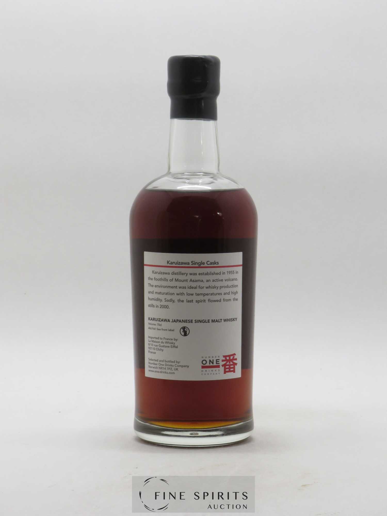 Karuizawa 1984 Number One Drinks Vintage Single Cask n°8173 - bottled 2014 Ex-Bourbon Cask - Lot of 1 bottle - 2