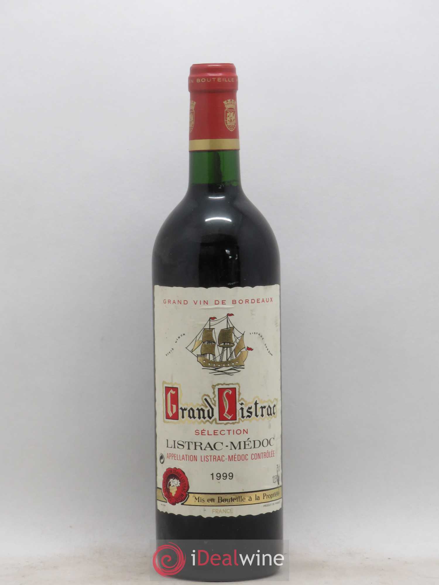 Listrac-Médoc Grand Listrac (sans prix de réserve) 1999 - Lot de 1 bouteille - 0