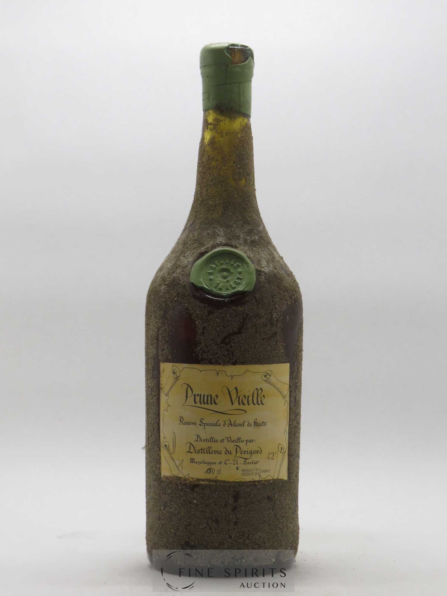 Distillerie du Périgord Of. Prune Vieille Lapouge - Mazelaygue & Co Réserve Spéciale - Lot of 1 magnum - 0