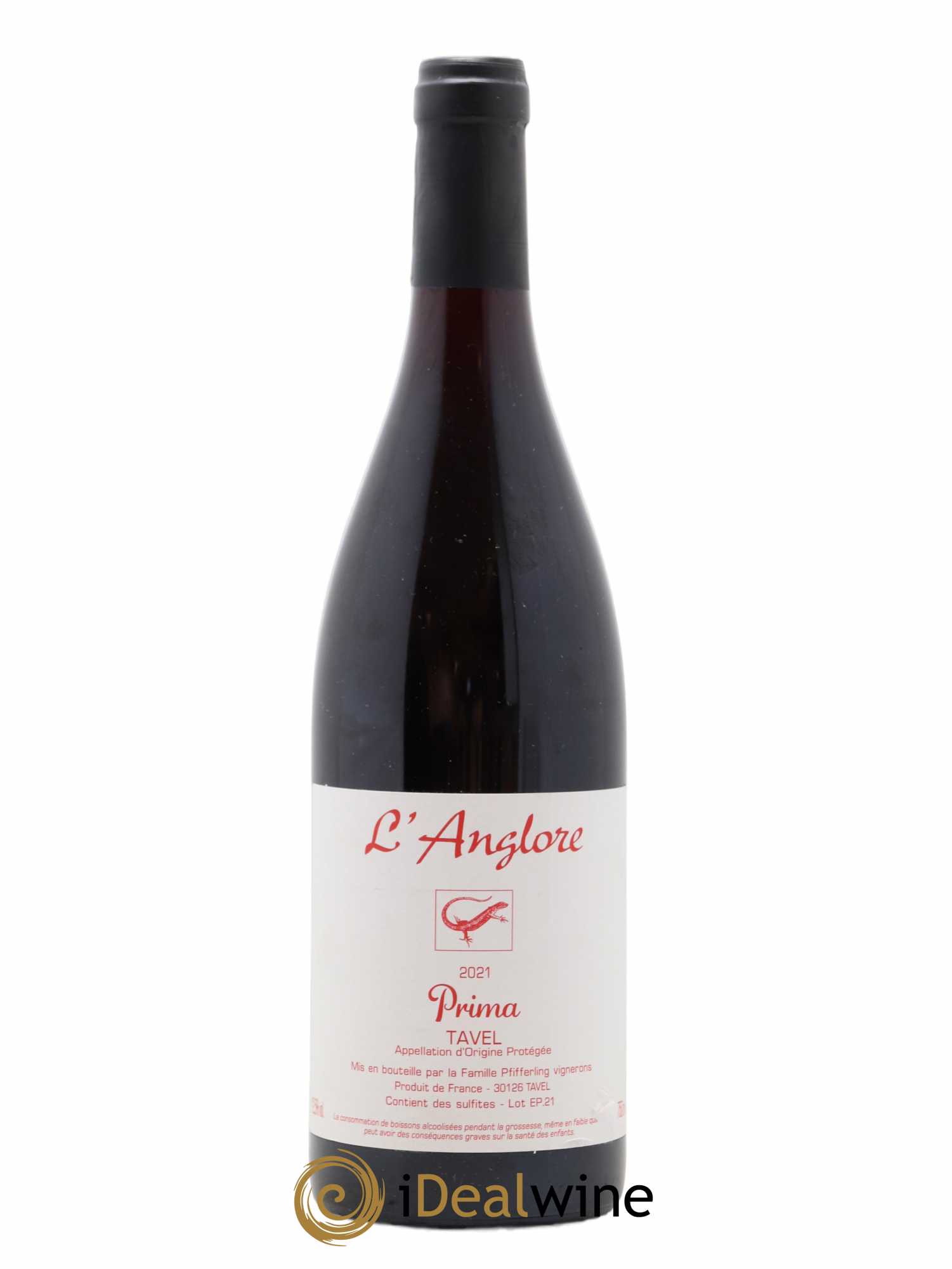 Tavel Prima L'Anglore 2021 - Lot of 1 bottle - 0