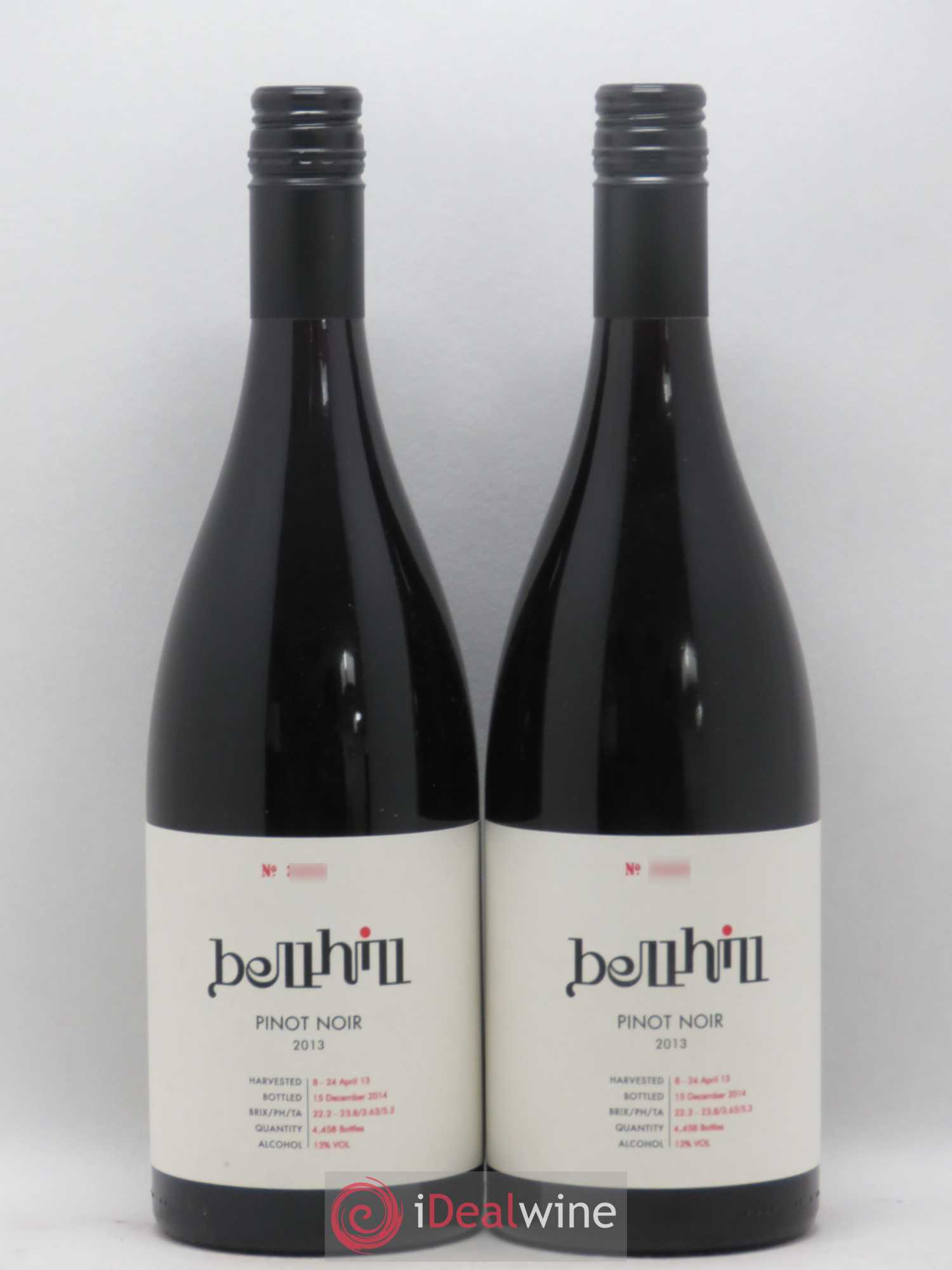 Canterbury Bell Hill Pinot Noir 2013 - Lot of 2 bottles - 0