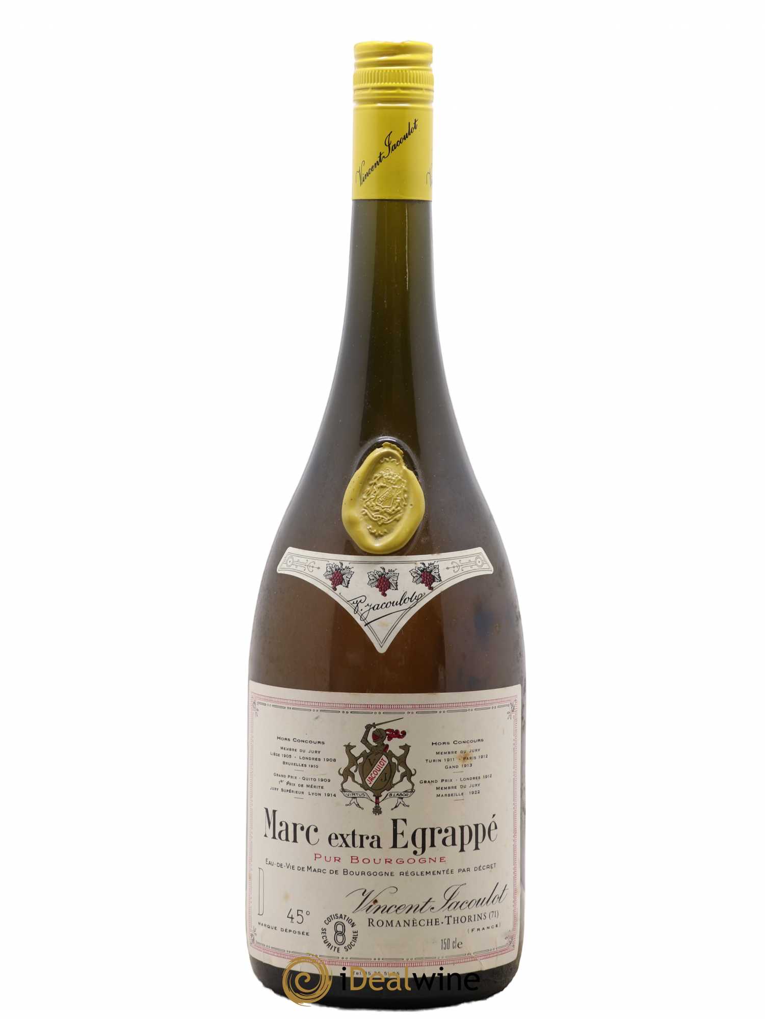 Bourgogne Marc extra egrappé Eau de vie de Marc Jacoulot - Lot of 1 magnum - 0