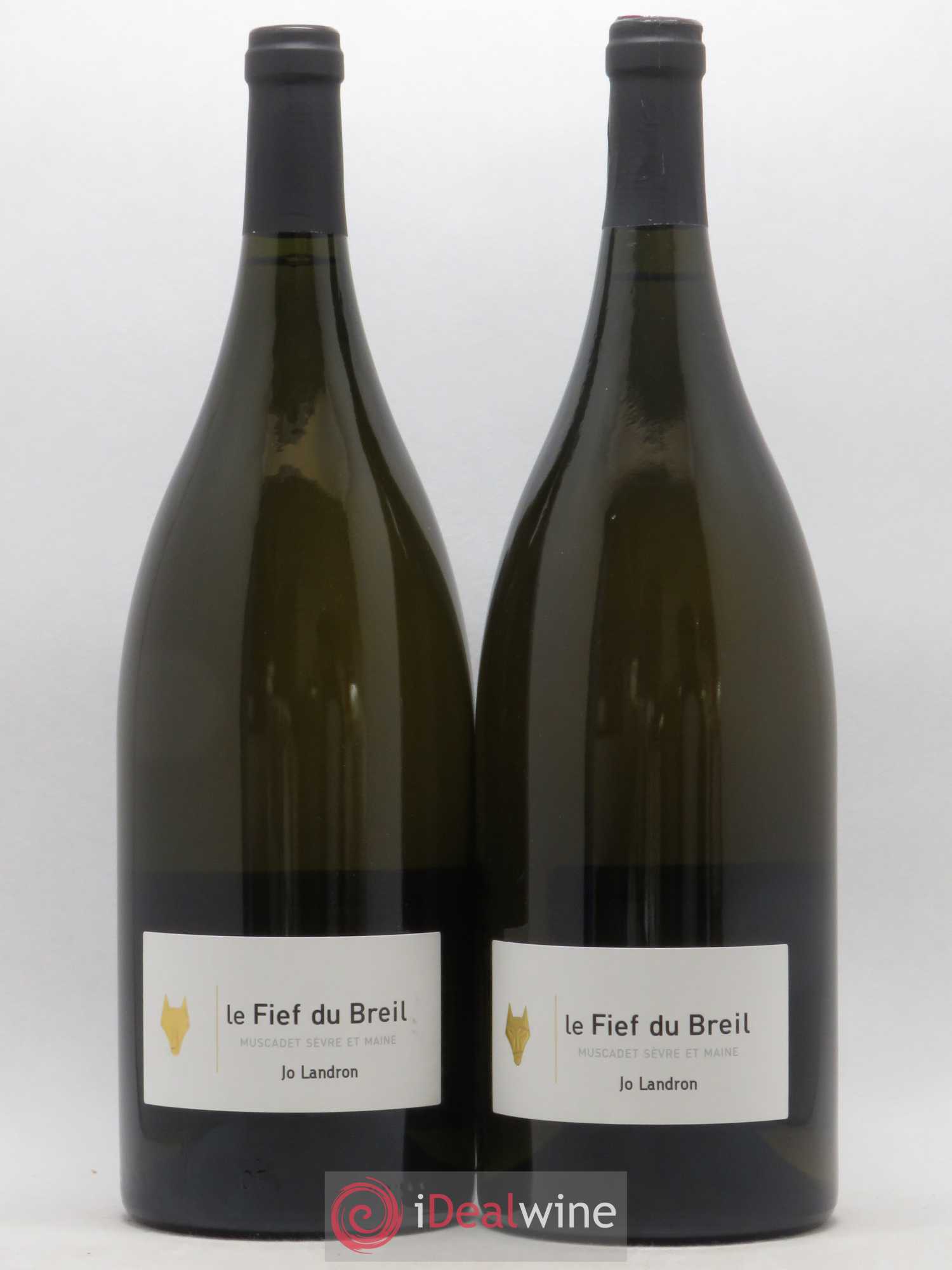 Muscadet-Sèvre-et-Maine Le Fief du Breil Jo Landron  (sans prix de réserve) 2010 - Lot de 2 magnums - 0