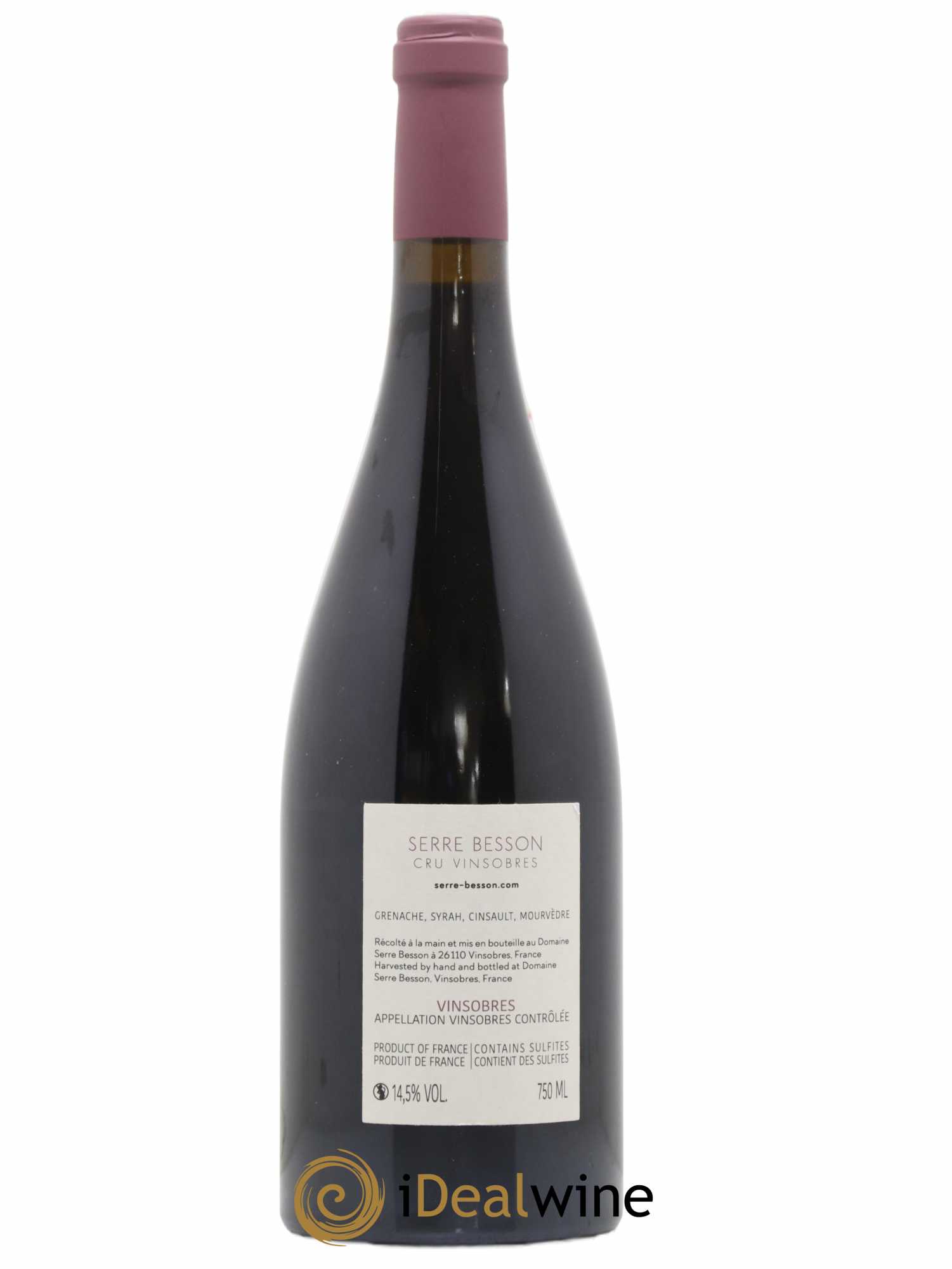 Rhône Vinsobres Domaine Serre Besson (sans prix de réserve) 2017 - Lot de 1 bouteille - 1