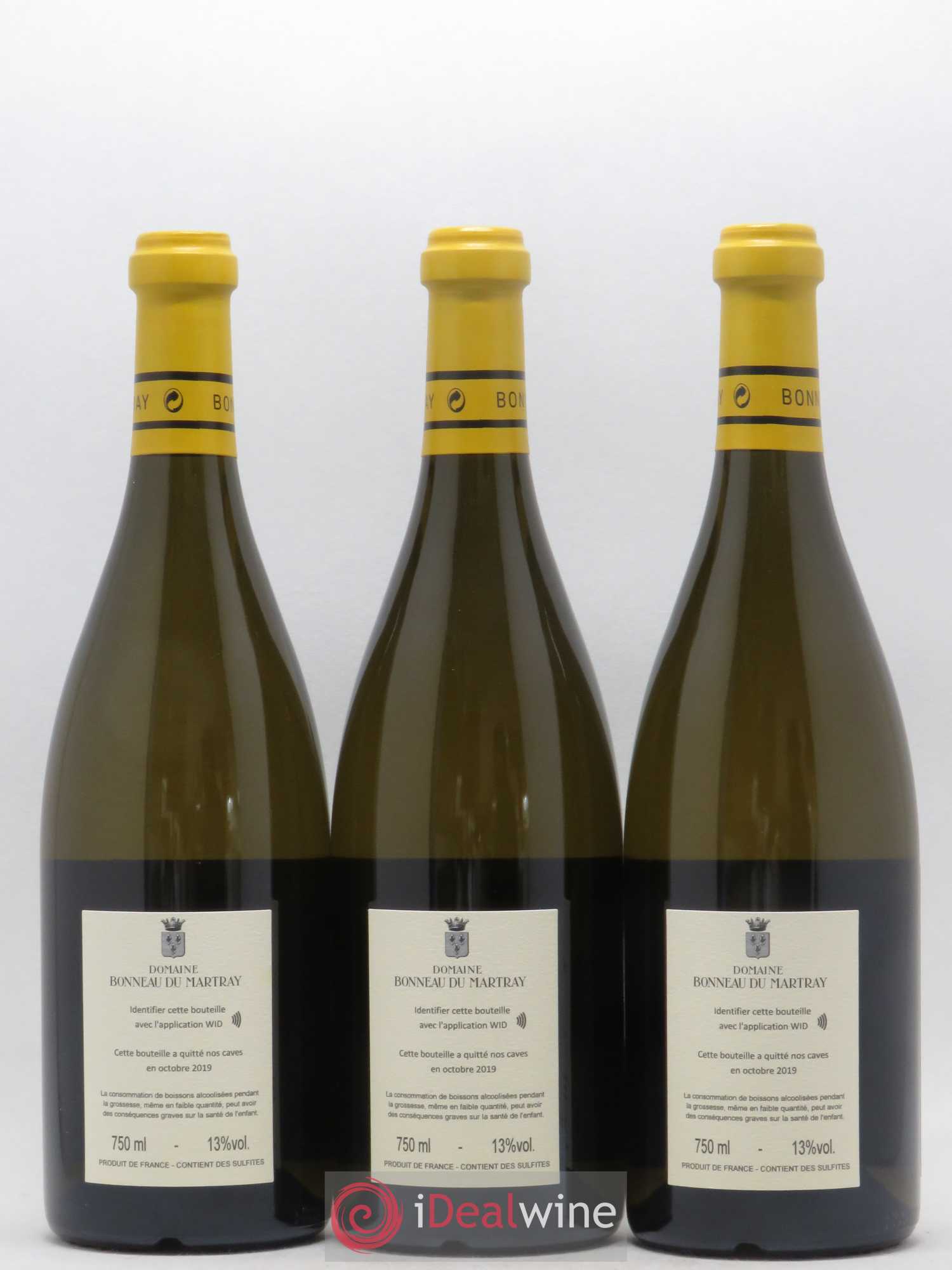 Corton-Charlemagne Grand Cru Bonneau du Martray (Domaine)  (sans prix de réserve) 2017 - Lot de 3 bouteilles - 1