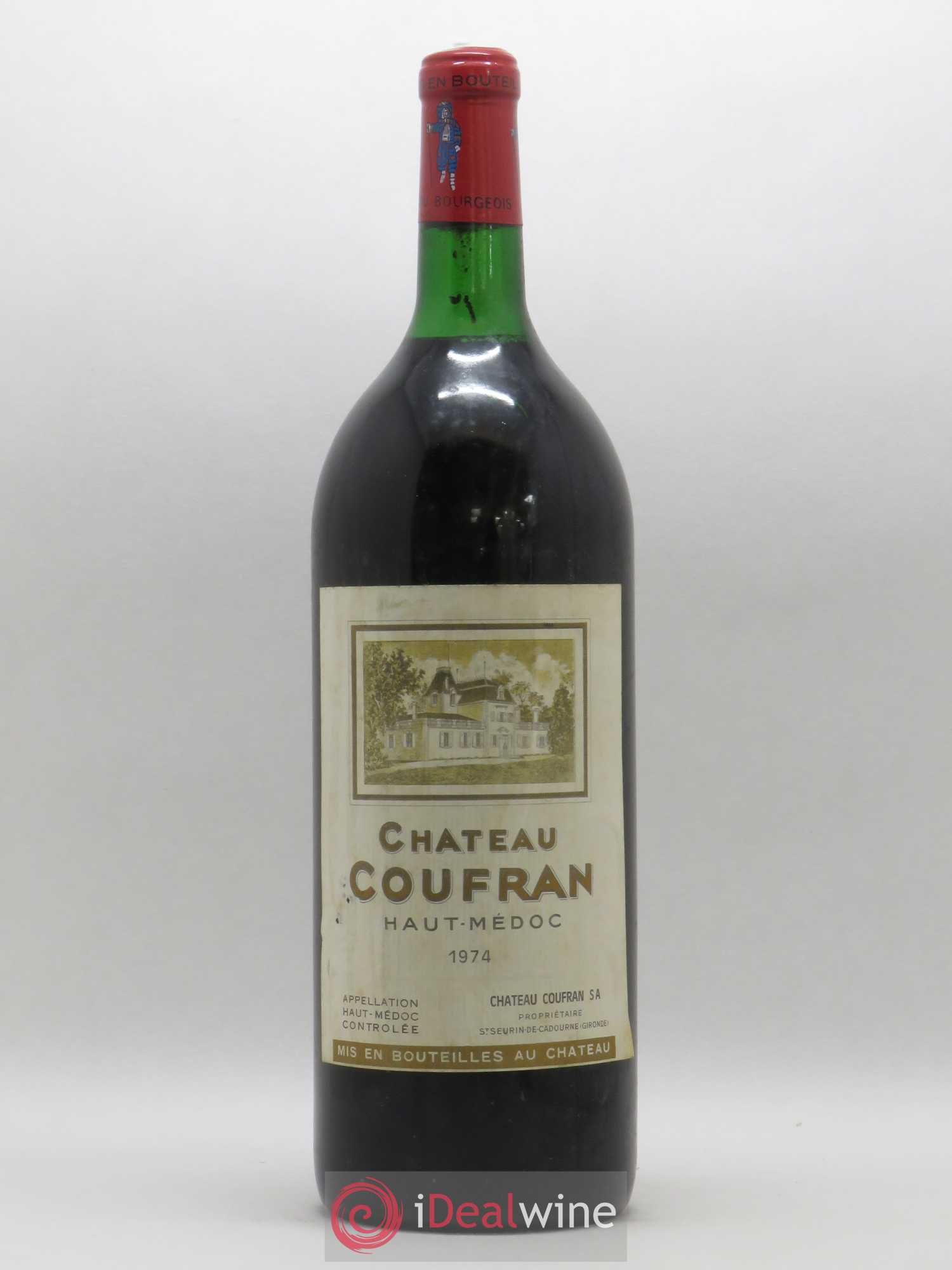 Château Coufran Cru Bourgeois 1974 - Lot de 1 magnum - 0