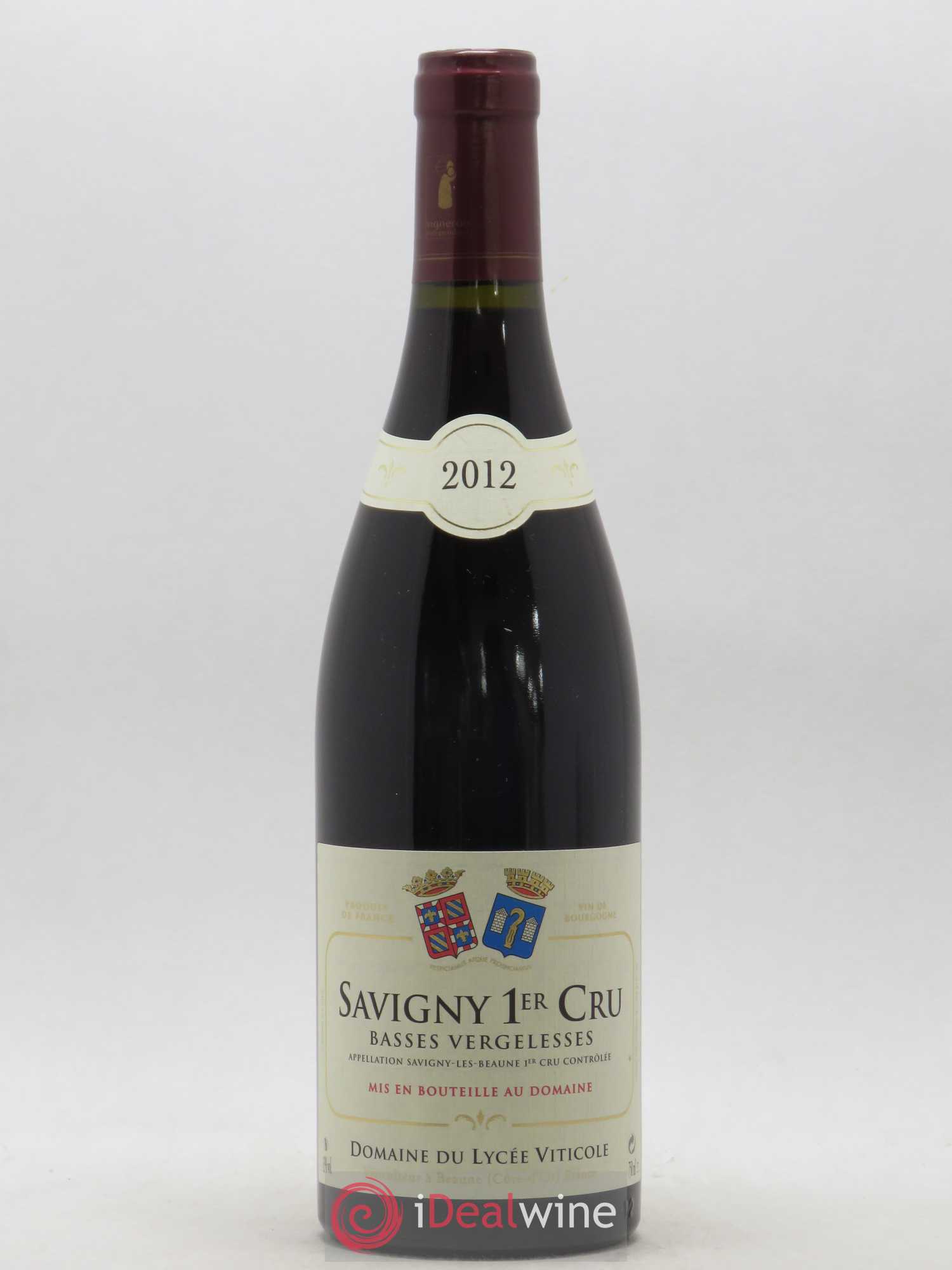 Savigny-lès-Beaune 1er Cru Basses Vergelesses Lycée Viticole de Beaune (sans prix de réserve) 2012 - Lot de 1 bouteille - 0