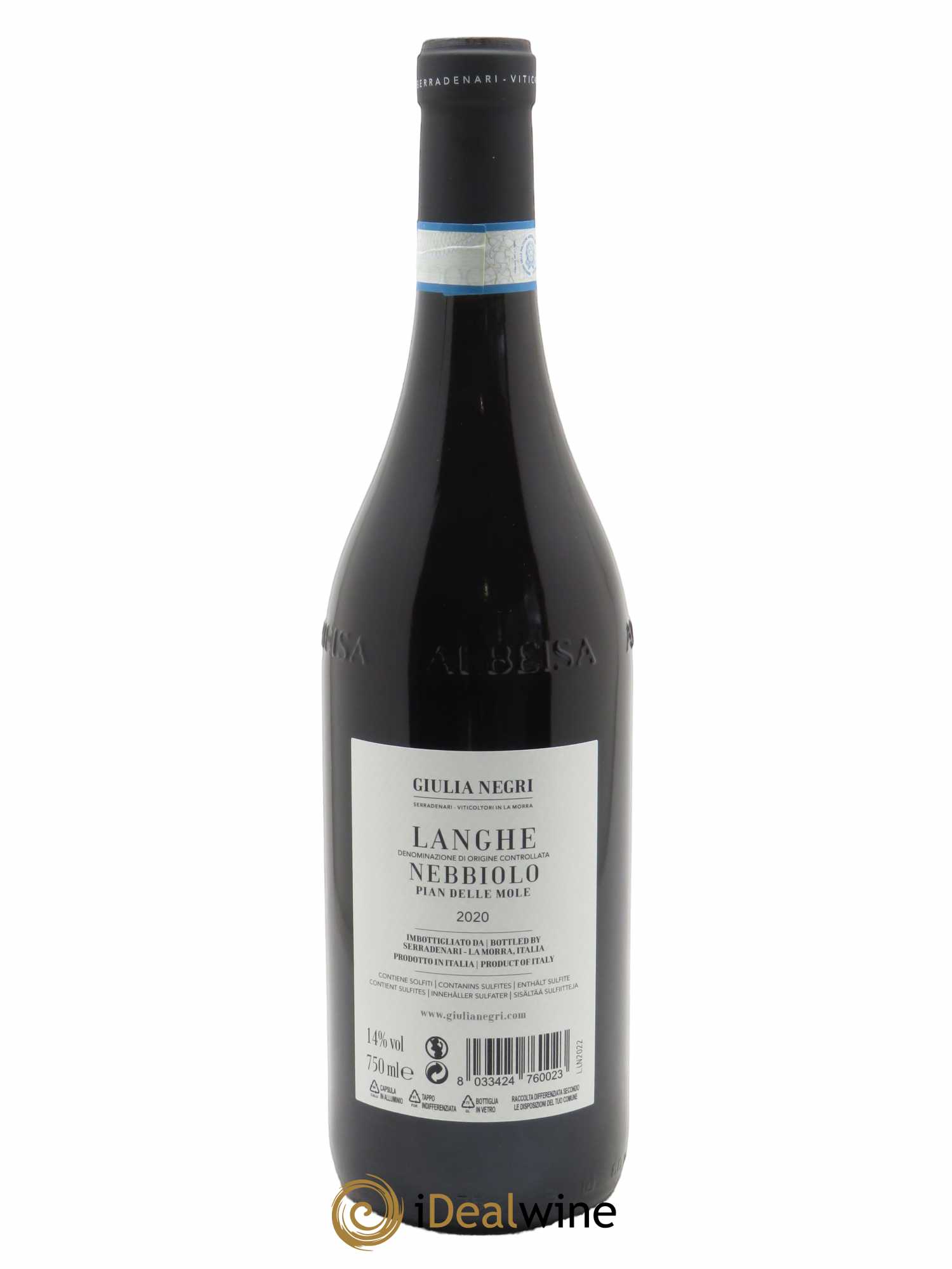 Langhe DOC Giulia Negri Nebbiolo 2020 - Lot of 1 bottle - 1