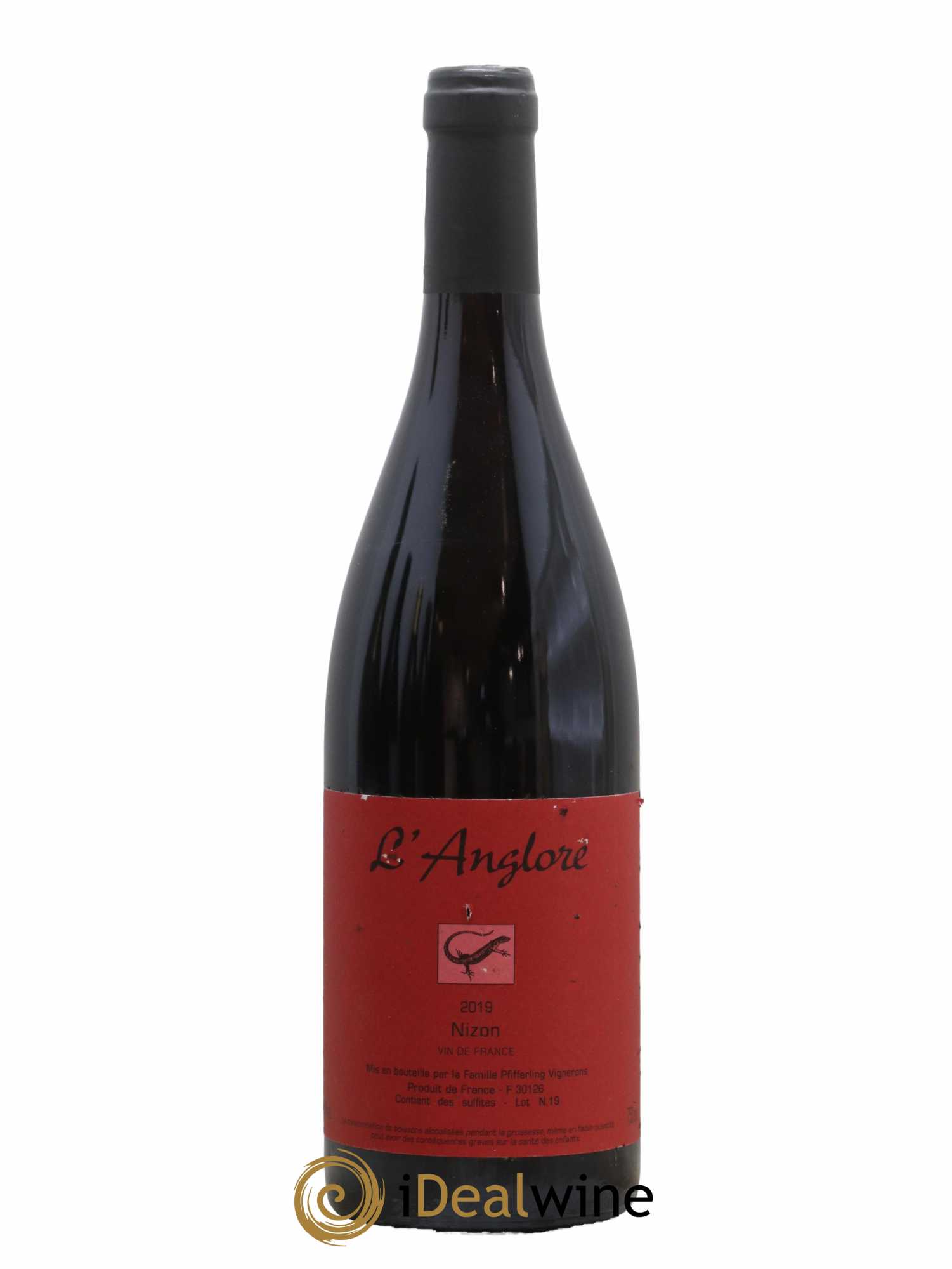 Vin de France Nizon L'Anglore 2019 - Posten von 1 Flasche - 0