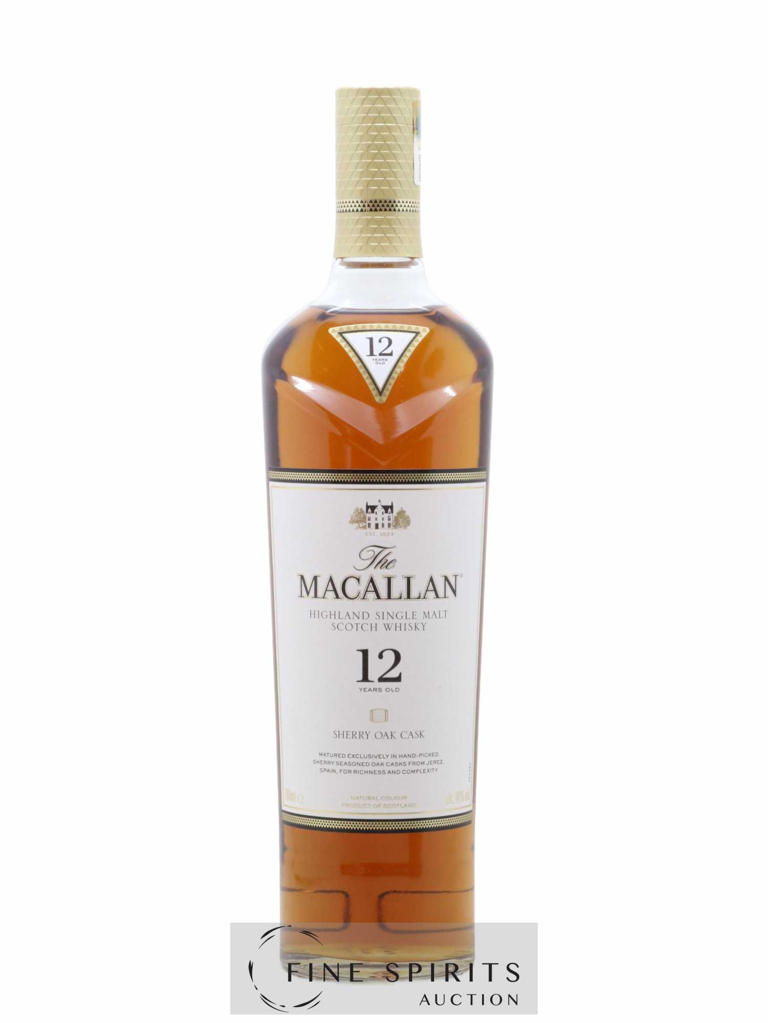 Macallan (The) 12 years Of. Sherry Oak Cask - Lot of 1 bottle - 1