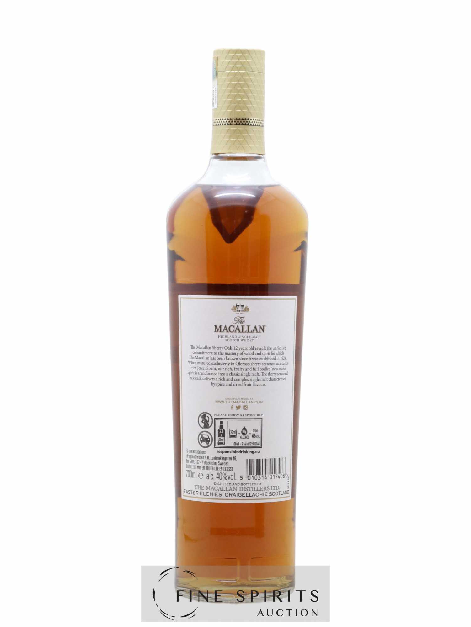 Macallan (The) 12 years Of. Sherry Oak Cask - Lot of 1 bottle - 2