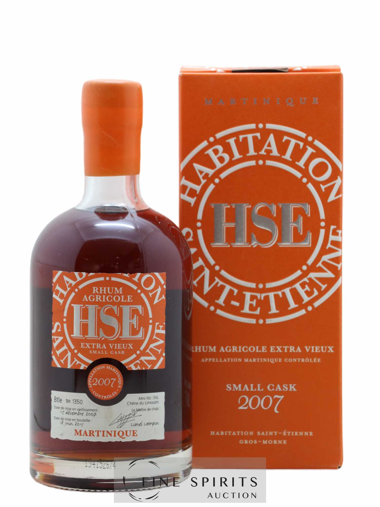 HSE 2007 Of. Small Cask Chêne du Limousin - bottled 2015 - Lot de 1 bouteille - 0