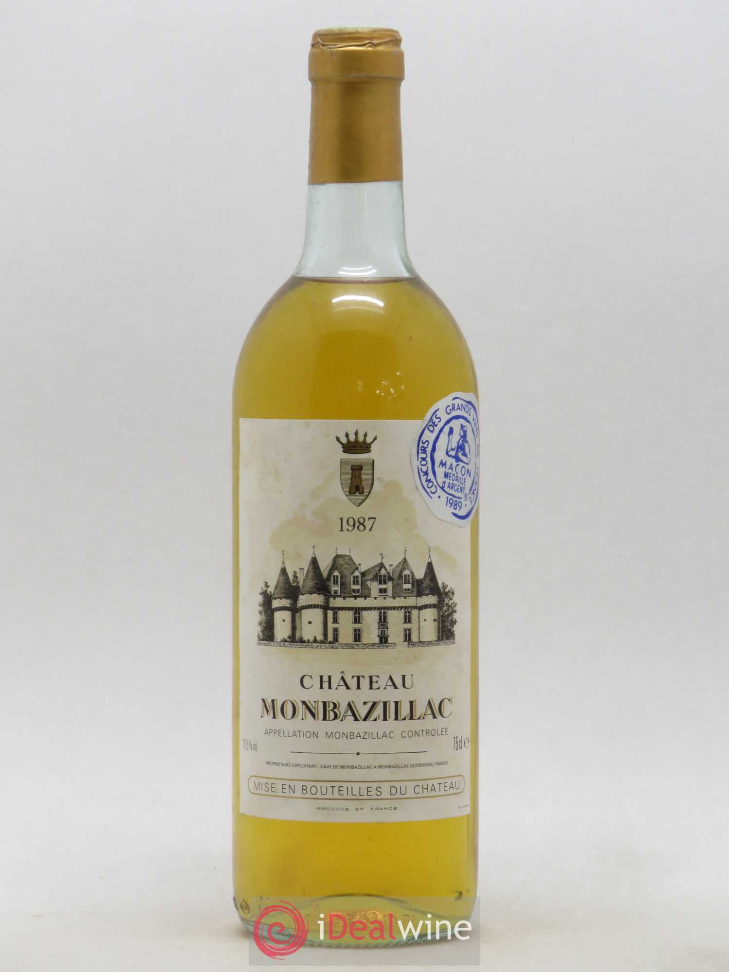 Monbazillac Château Montbazillac 1987 - Lot de 1 bouteille - 0