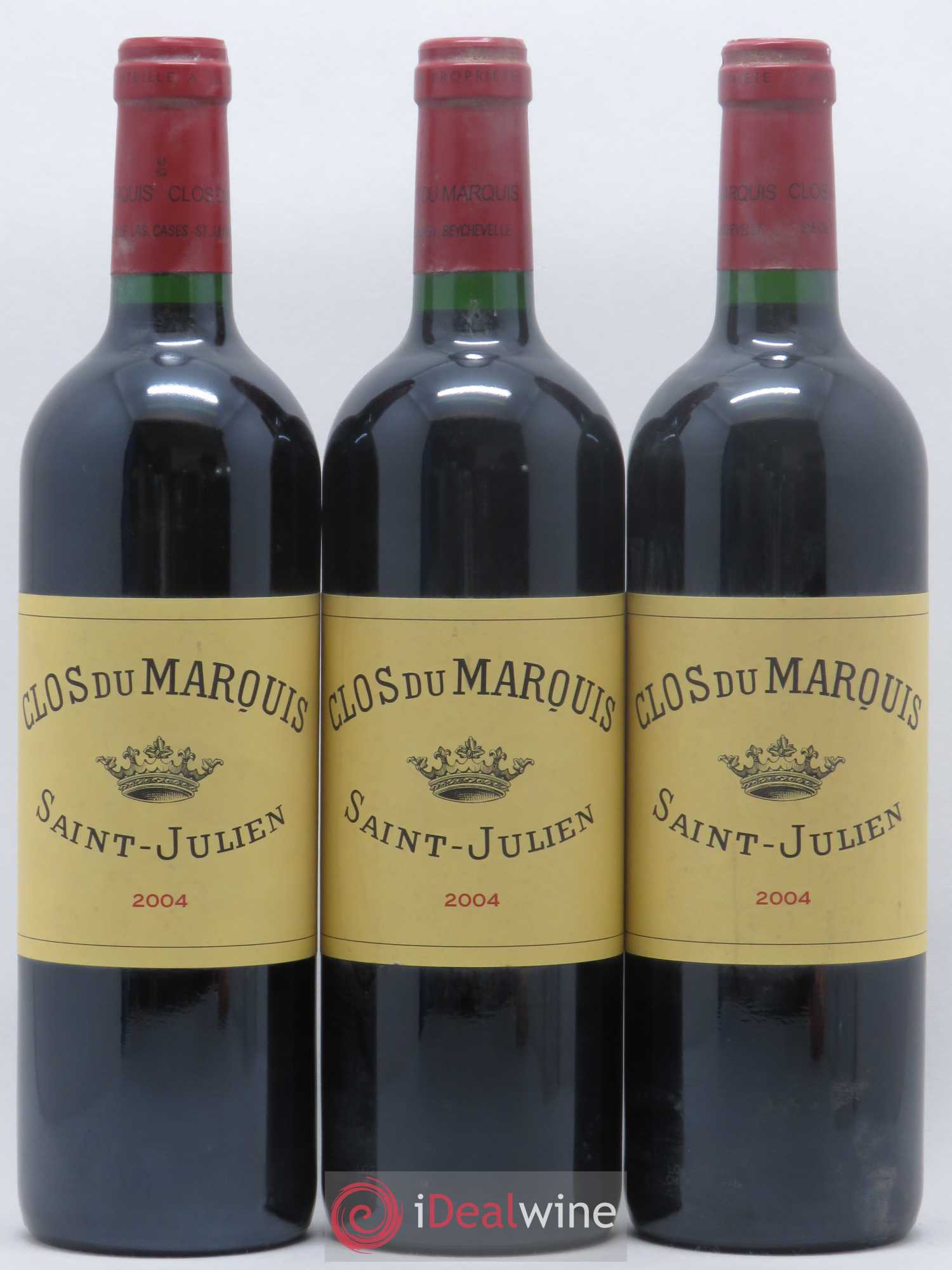 Clos du Marquis 2004 - Lot de 3 bouteilles - 0