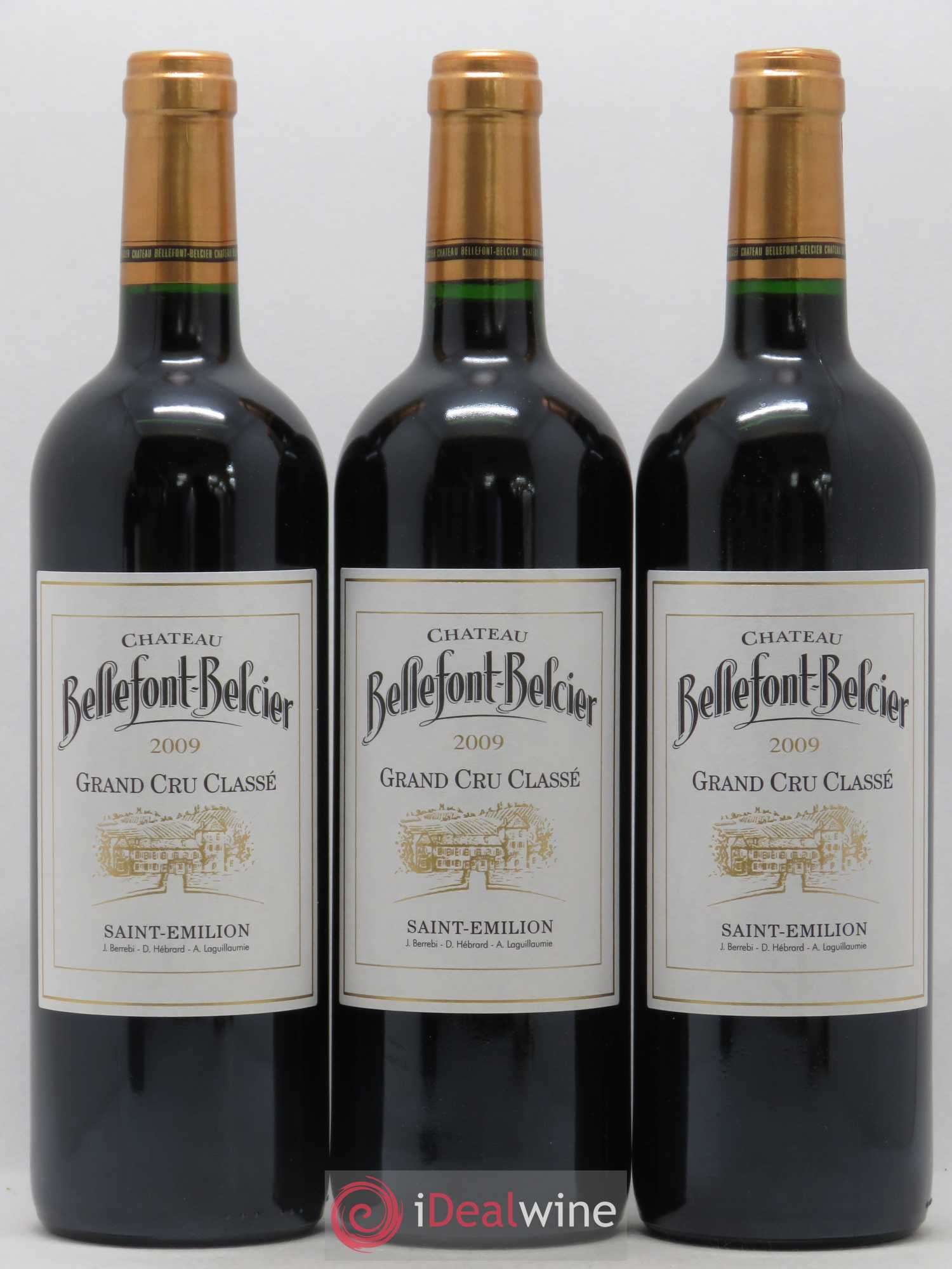 Château Bellefont-Belcier Grand Cru Classé 2009 - Lot de 12 bouteilles - 1