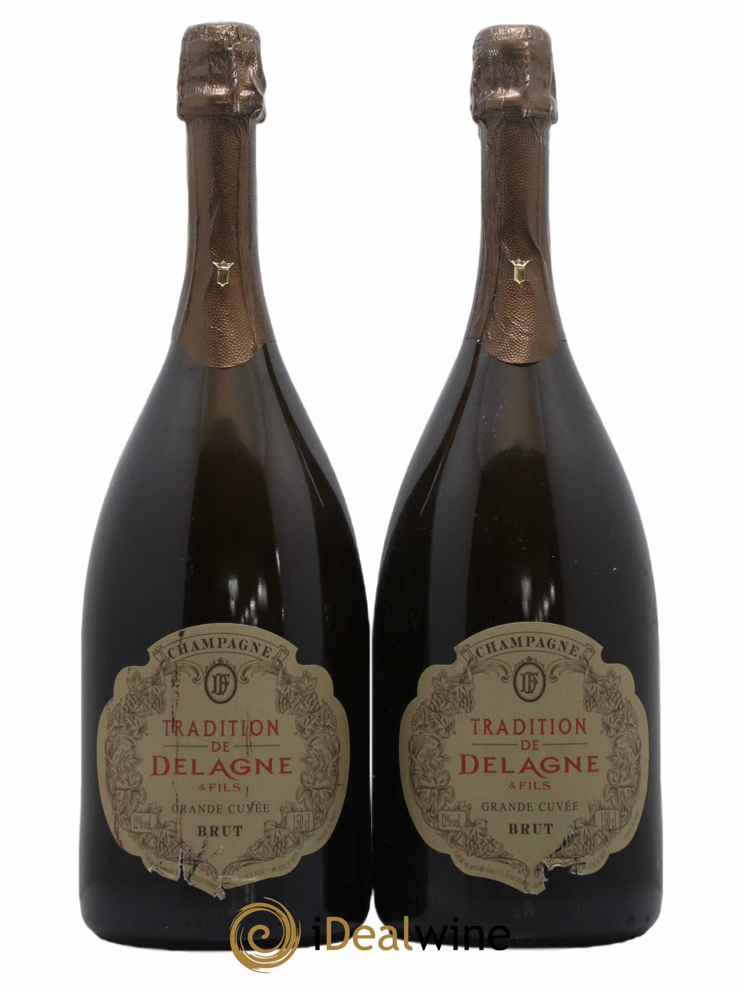 Champagne Tradition de Delagne Grande Cuvée But - Lotto di 2 magnum - 0