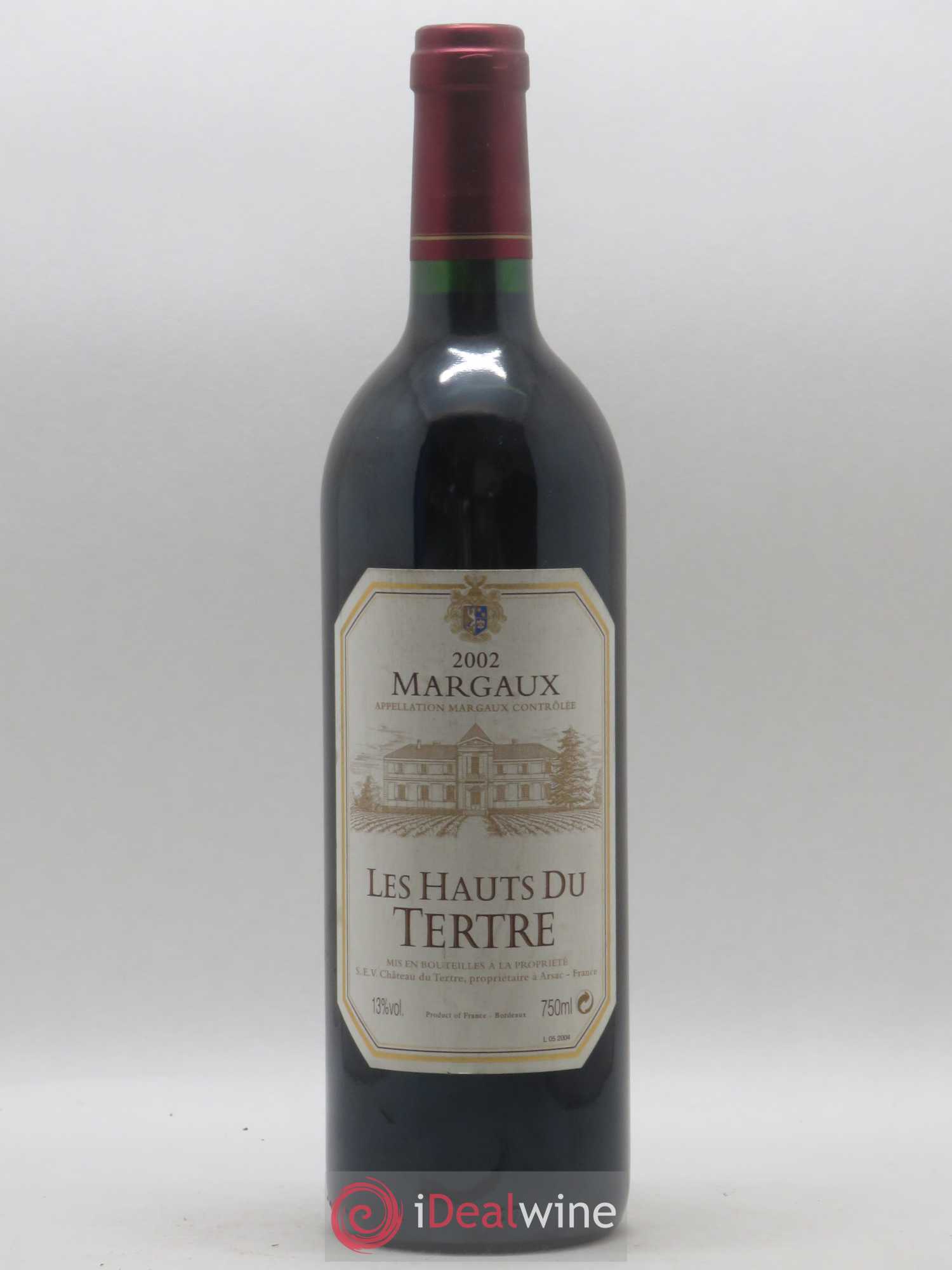 Les Hauts du Tertre 2002 - Lot of 1 bottle - 0