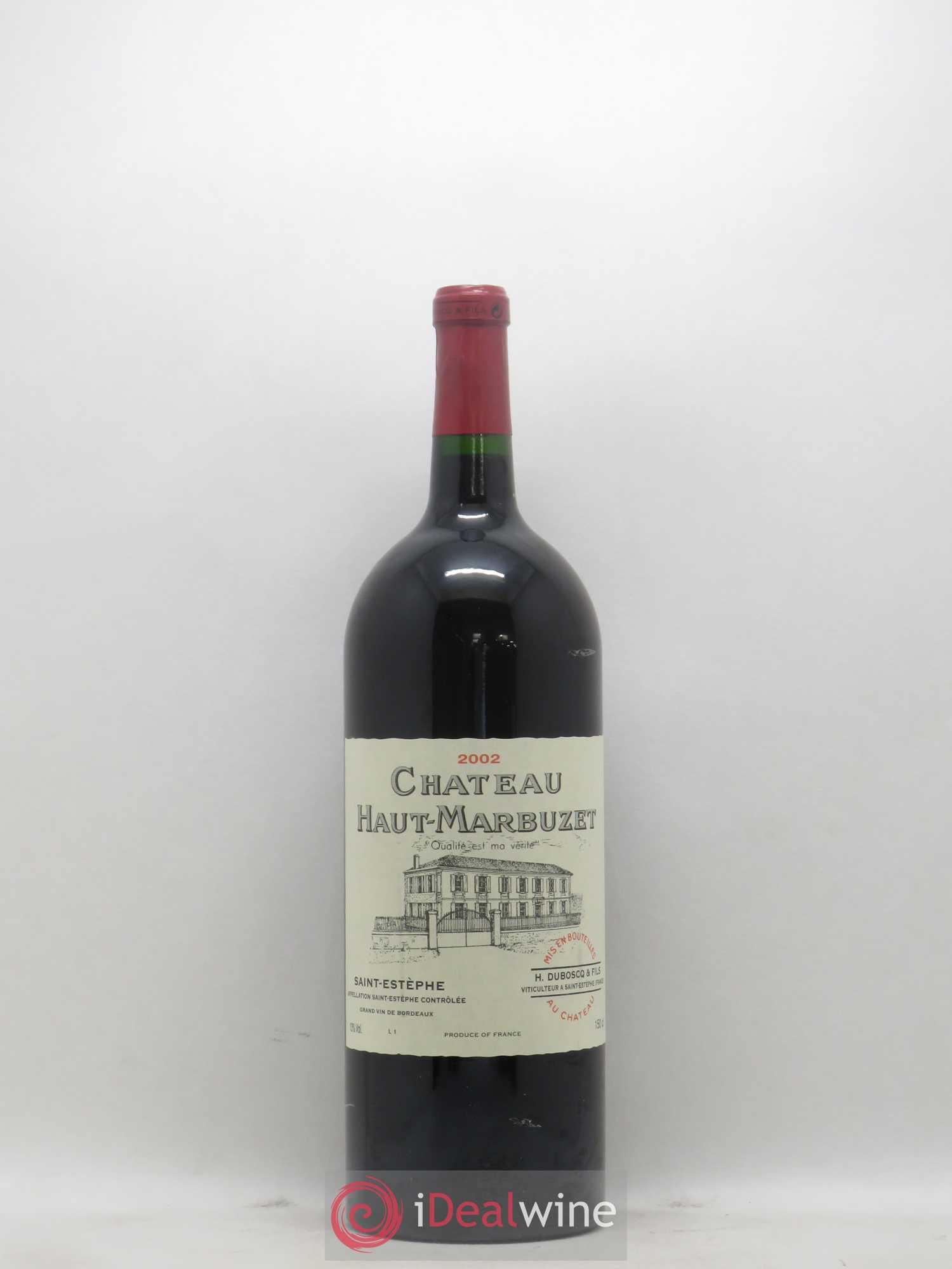 Château Haut Marbuzet 2002 - Lot of 1 magnum - 0