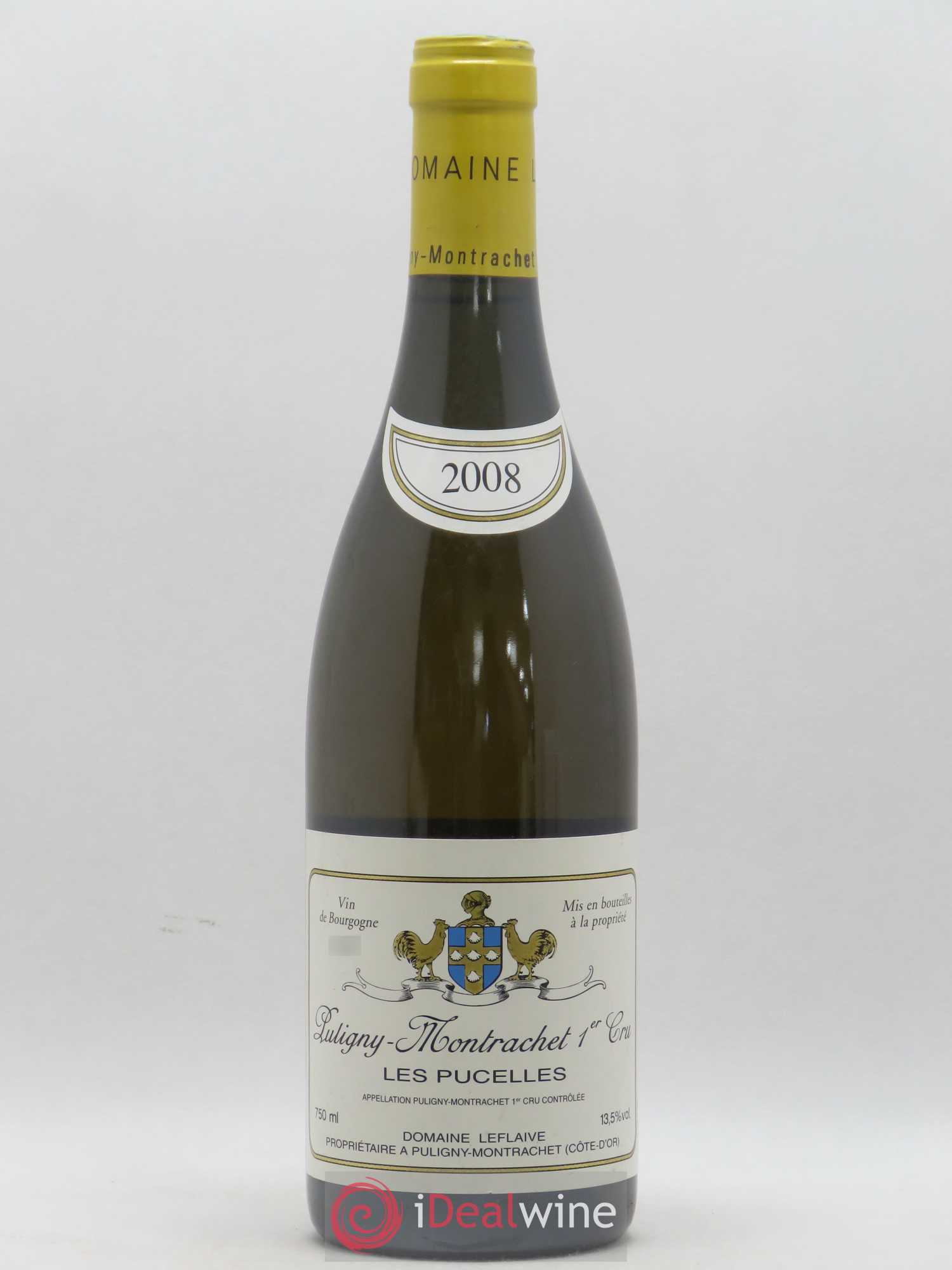 Puligny-Montrachet 1er Cru Les Pucelles Leflaive (Domaine) 2008 - Lot of 1 bottle - 0