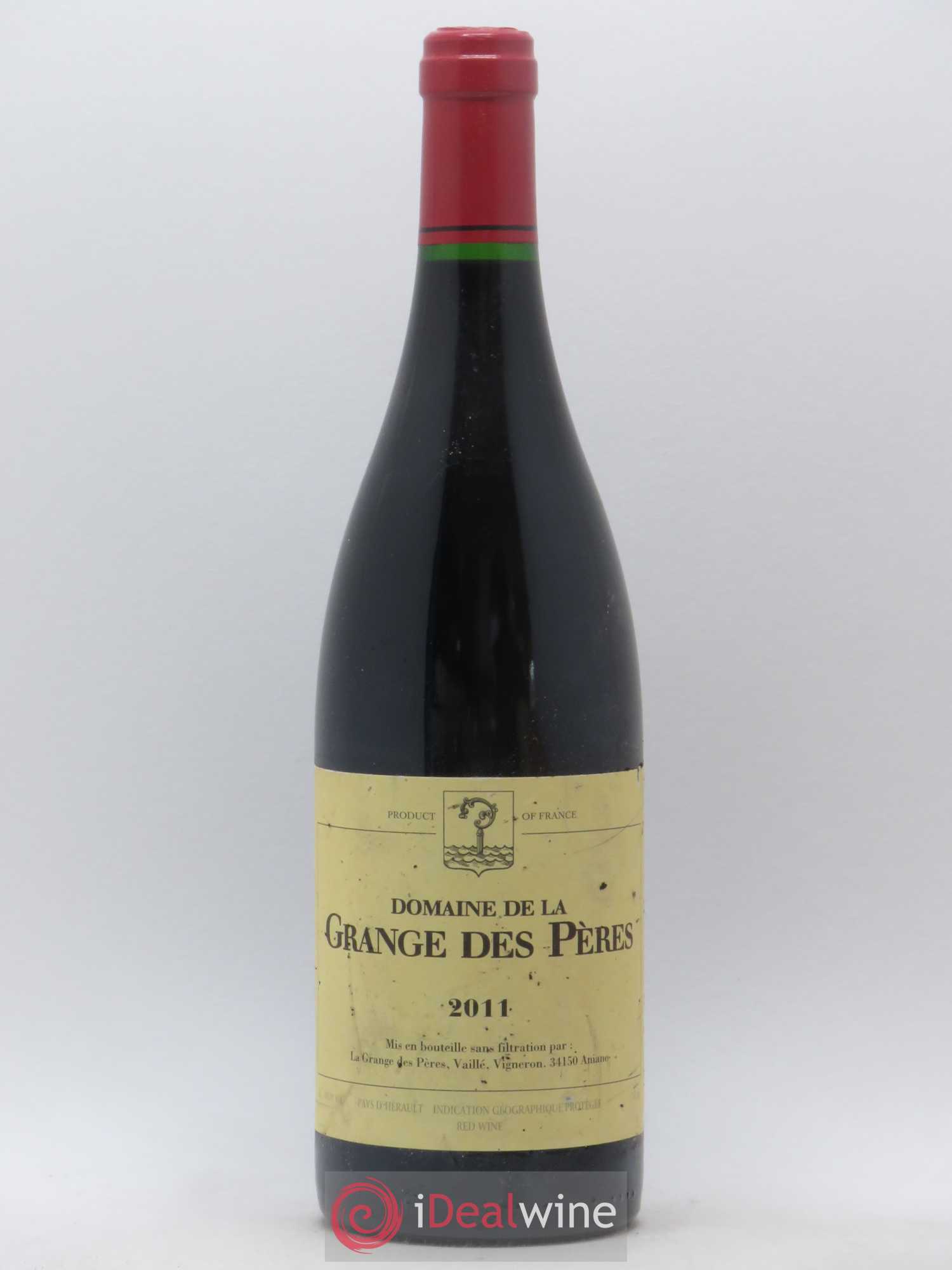 IGP Pays d'Hérault Grange des Pères Laurent Vaillé  2011 - Lot de 1 bouteille - 0