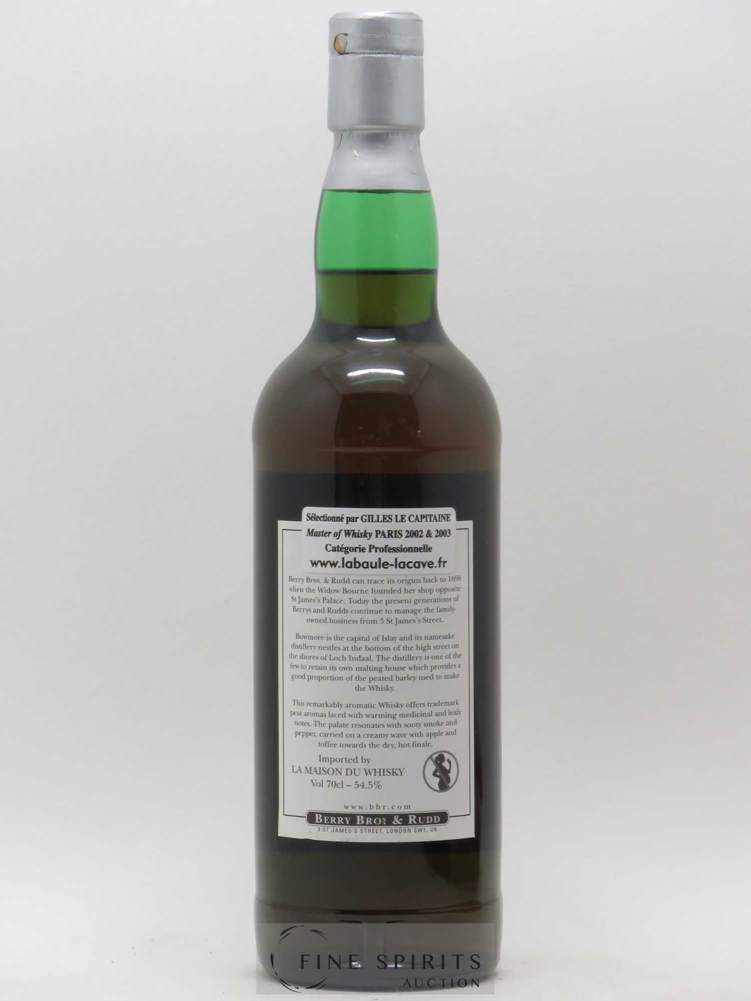 Bowmore 1994 Berry Bros & Rudd Cask 1685 - bottled 2008 LMDW - Lot de 1 bouteille - 1