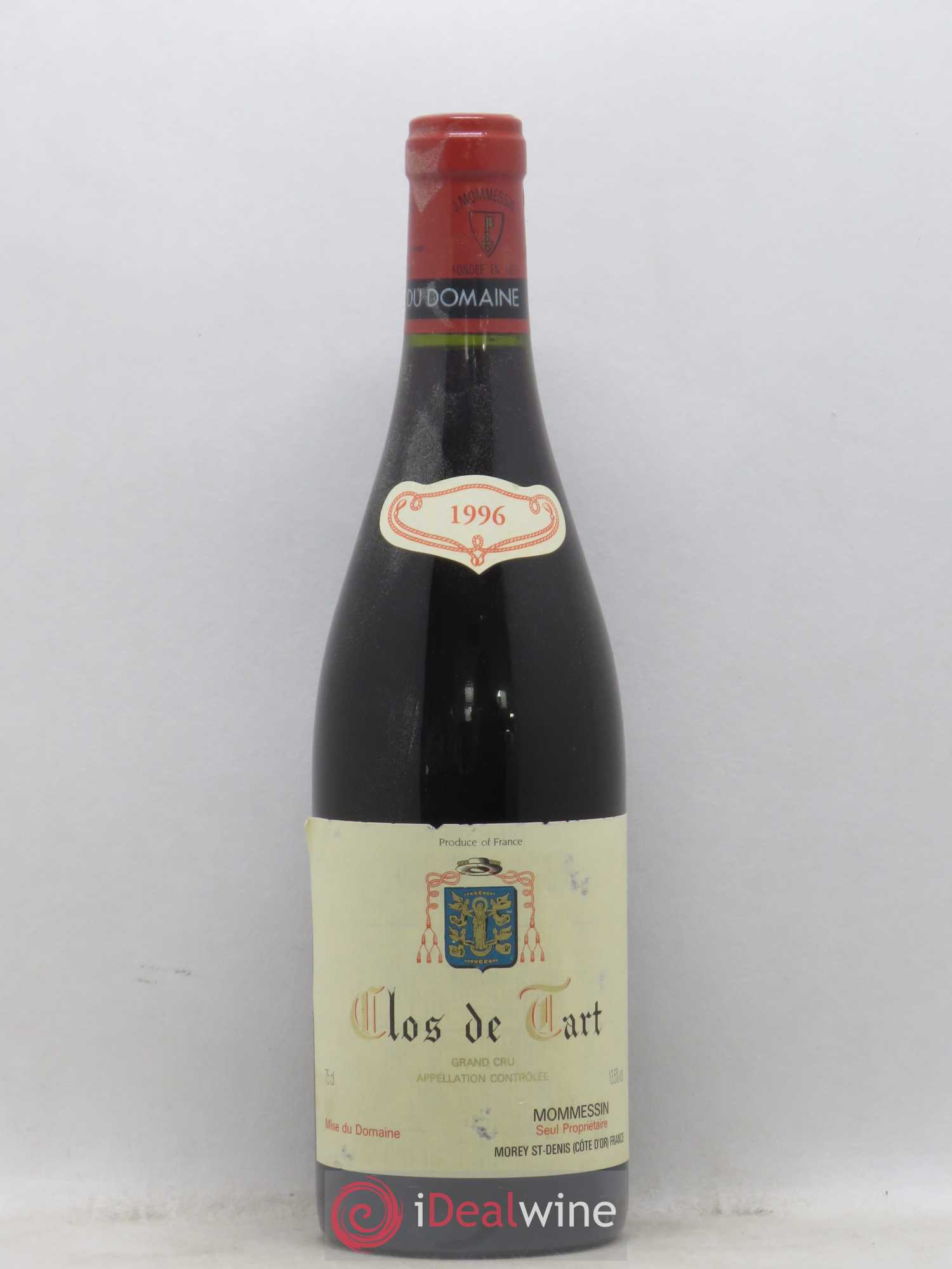 Clos de Tart Grand Cru Mommessin 1996 - Lot of 1 bottle - 0