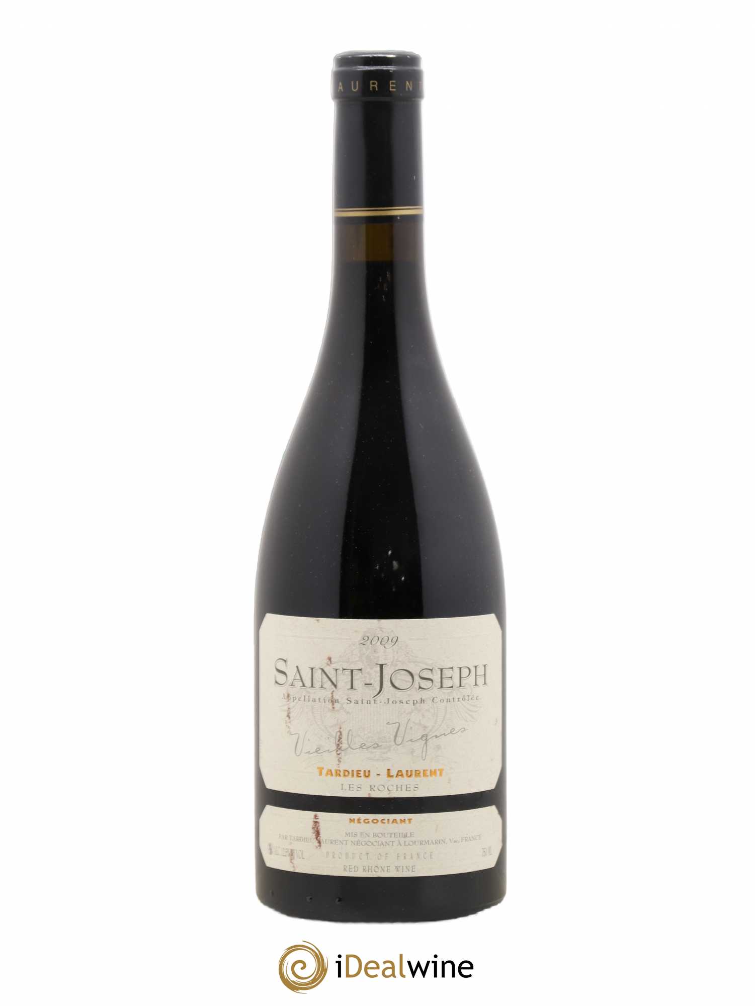 Saint-Joseph Vieilles vignes Maison Tardieu-Laurent Les Roches 2009 - Lot de 1 bouteille - 0