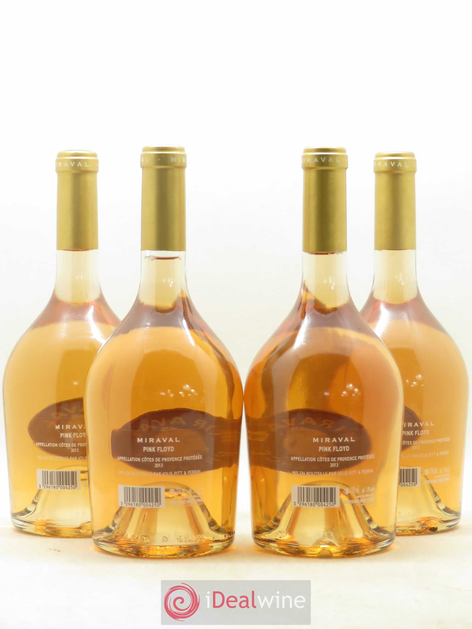 Côtes de Provence Château de Miraval Pink Floyd 2013 - Lot de 4 bouteilles - 1