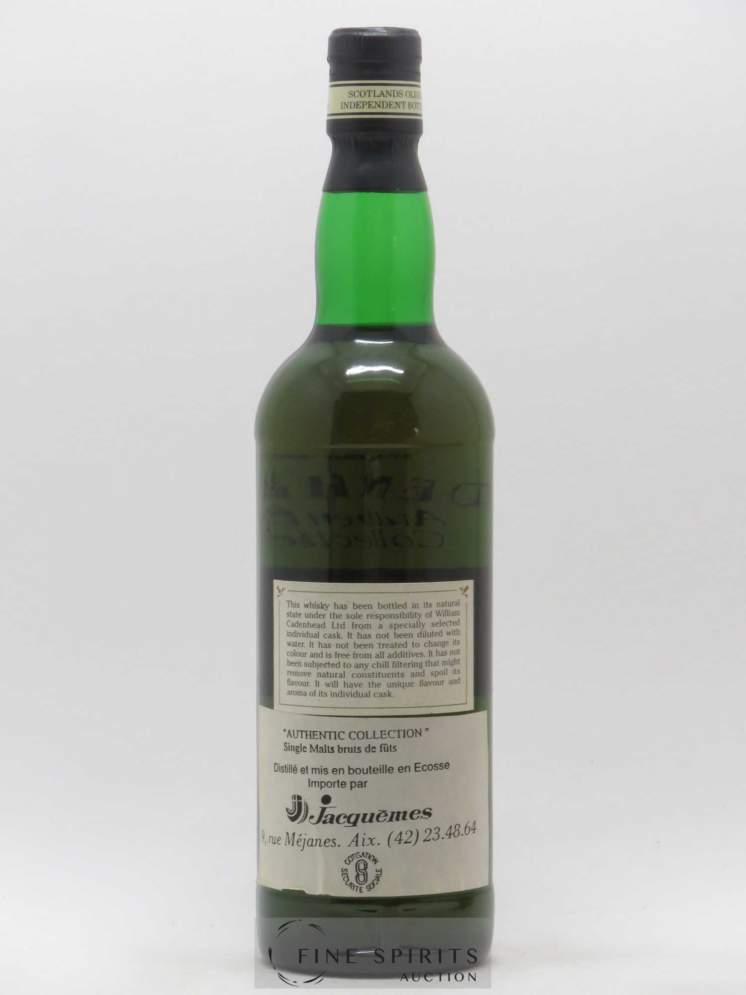 Blair Athol 20 years 1976 Cadenhead's Cask Strength - bottled 1996 Authentic Collection - Lot of 1 bottle - 2