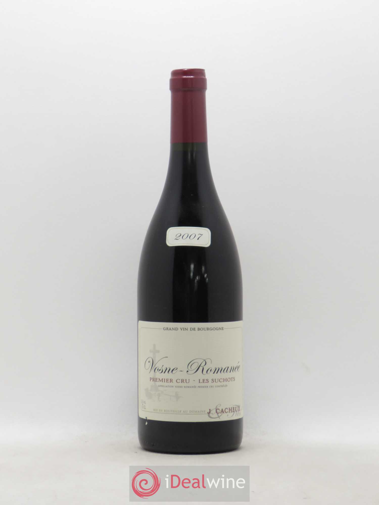 Vosne-Romanée 1er Cru Les Suchots J Cacheux 2007 - Lot de 1 bouteille - 0