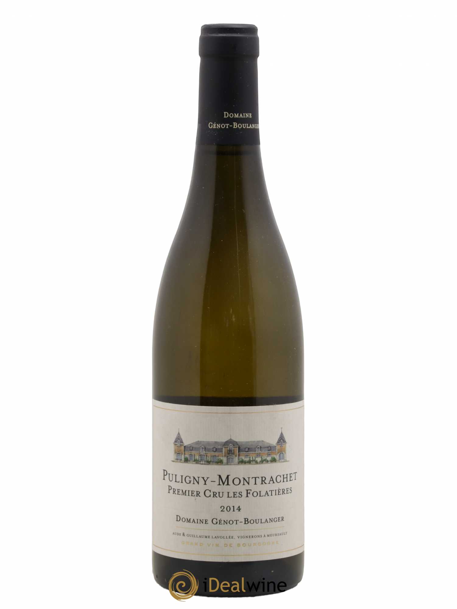 Puligny-Montrachet 1er Cru Les Folatières Génot-Boulanger (Domaine) 2014 - Lot de 1 bouteille - 0