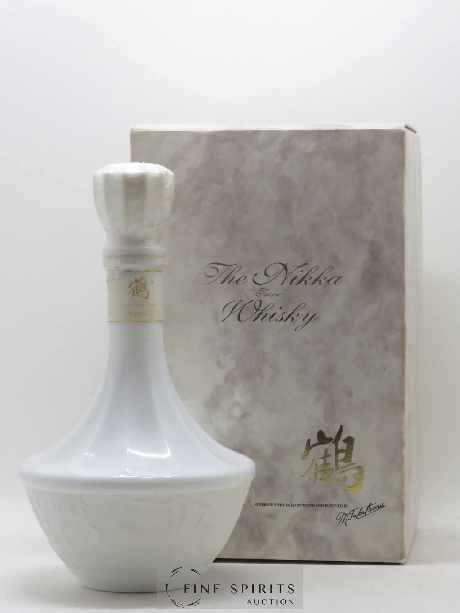 Tsuru 17 years Of. Ceramic Decanter Nikka Whisky - Lotto di 1 bottiglia - 0