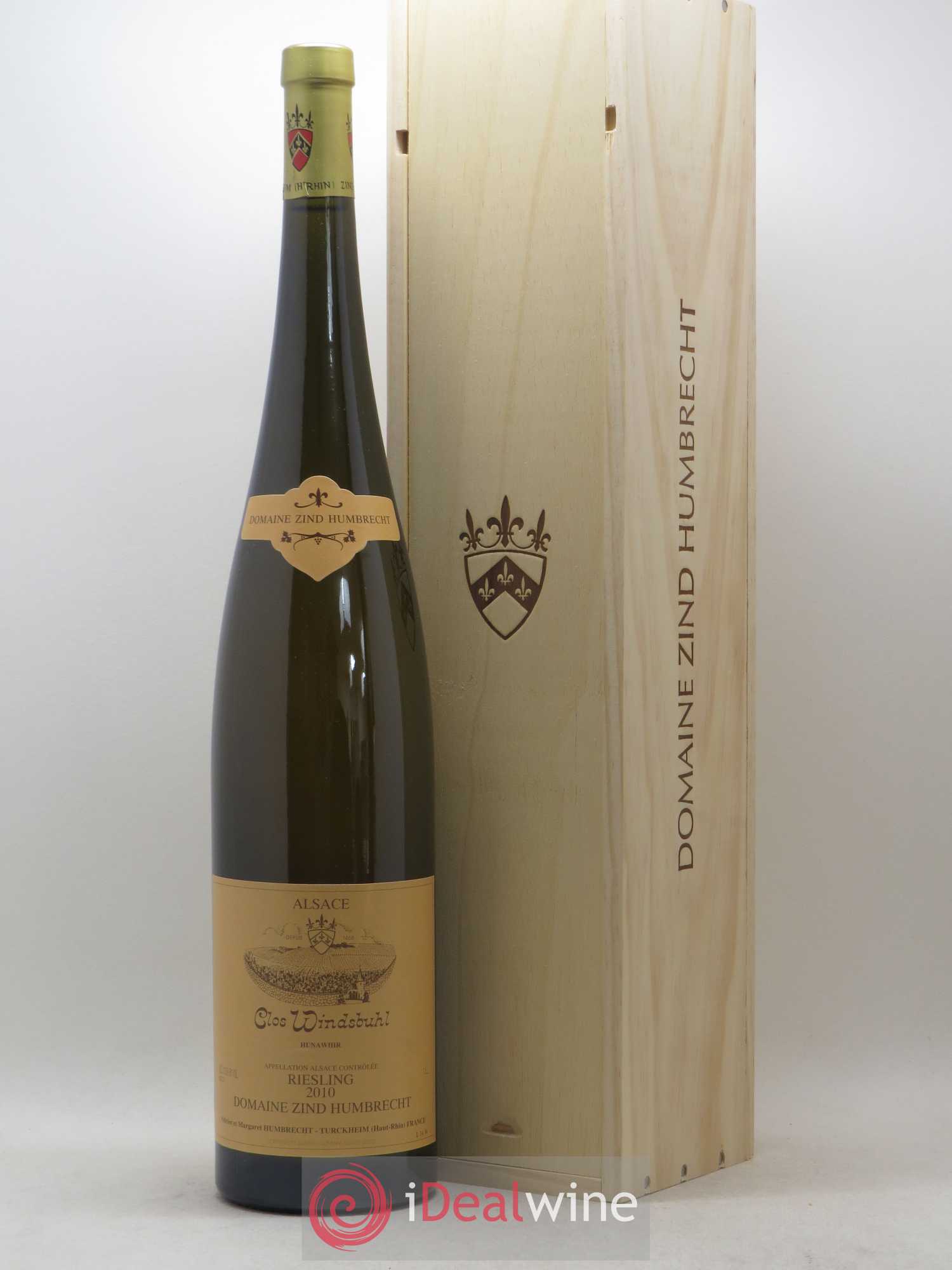 Alsace Riesling Clos Windsbuhl Zind-Humbrecht (Domaine)  (no reserve) 2010 - Lot of 1 magnum - 0