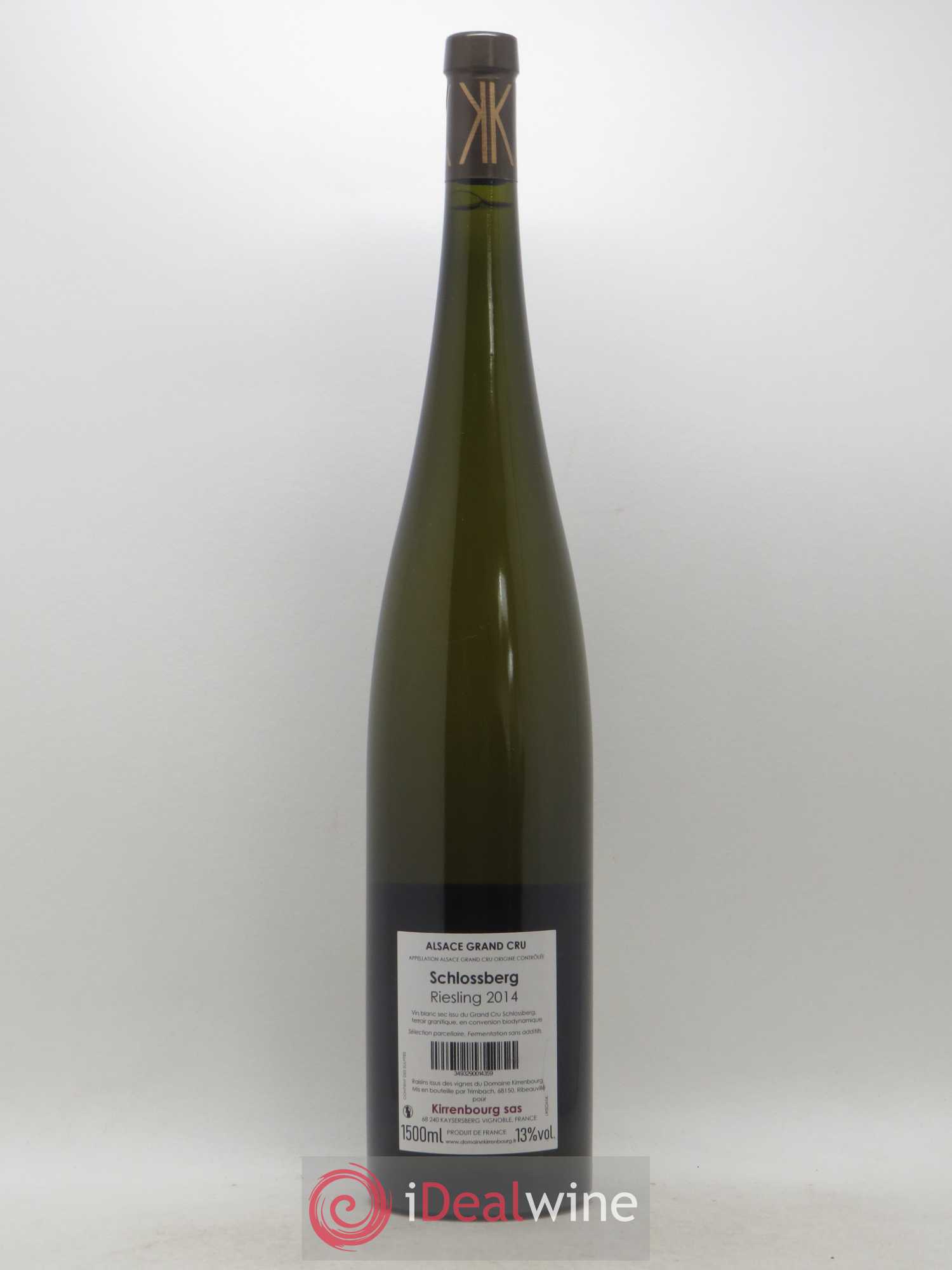 Riesling Grand Cru Schlossberg Domaine Kirrenbourg (no reserve) 2014 - Lot of 1 magnum - 1