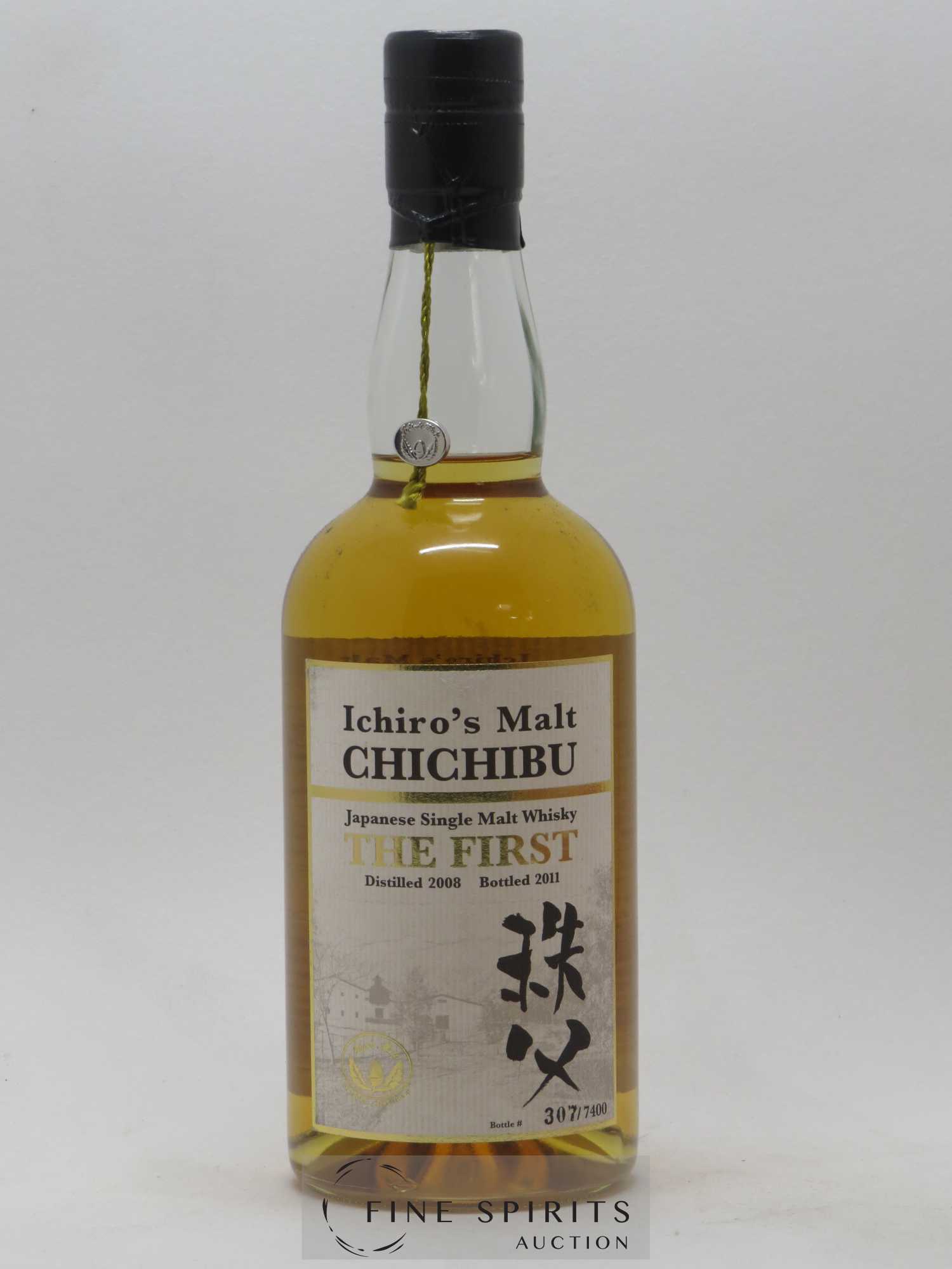 Chichibu 2008 Number One Drinks The First One of 7400 - bottled 2011 Ichiro's Malt - Lot of 1 bottle - 1