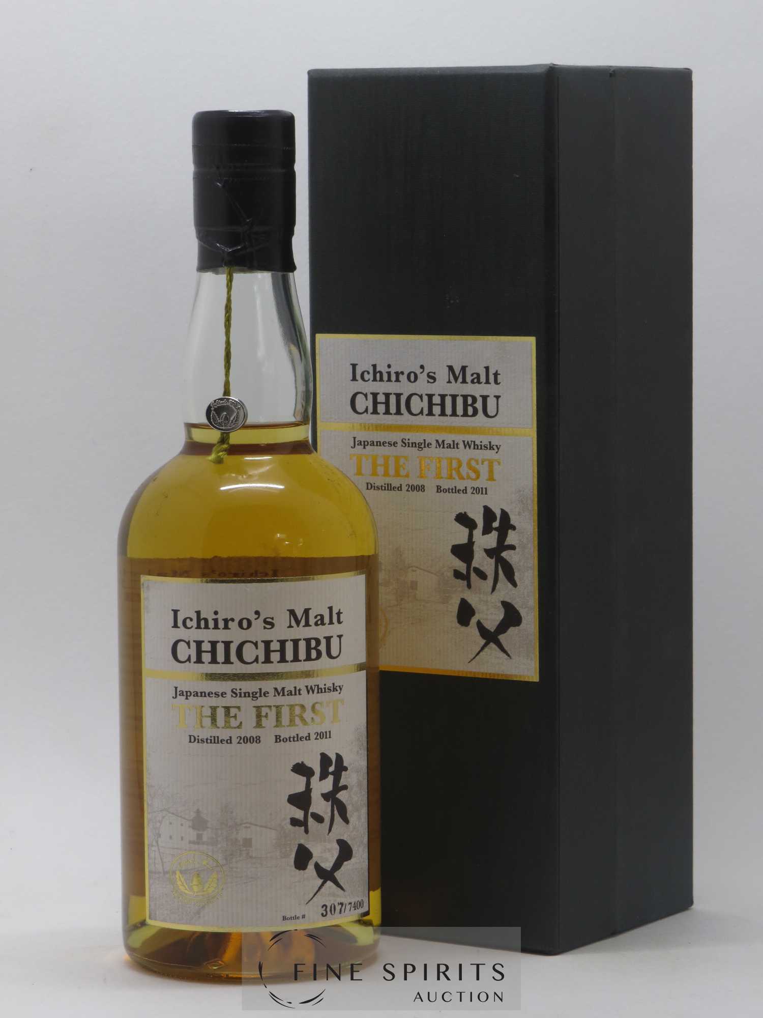 Chichibu 2008 Number One Drinks The First One of 7400 - bottled 2011 Ichiro's Malt - Lot of 1 bottle - 0