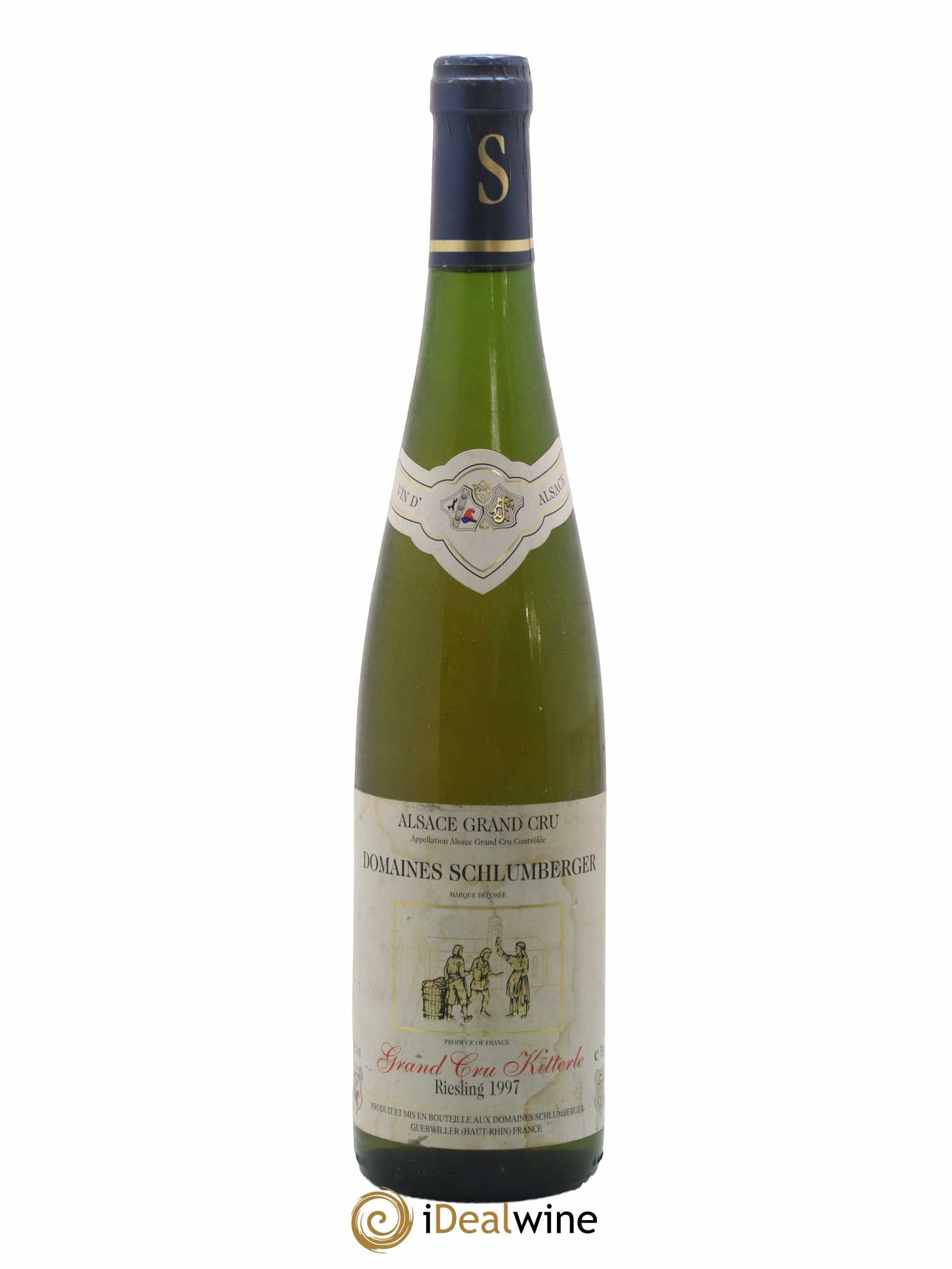 Alsace Domaine Schlumberger Grand Cru Kitterle Riesling  1997 - Lot de 1 bouteille - 0