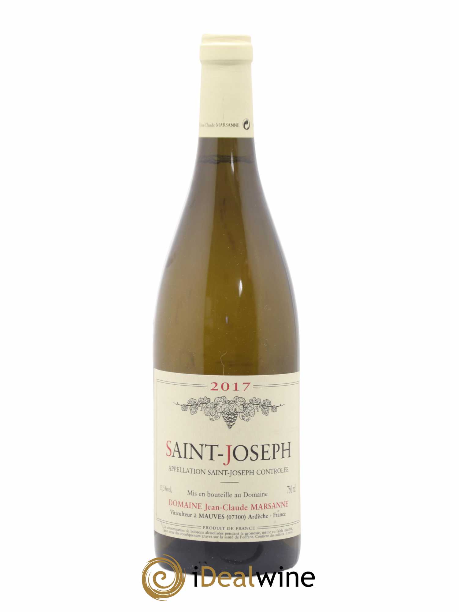 Saint-Joseph Jean-Claude Marsanne (Domaine) 2017 - Lot de 1 bouteille - 0