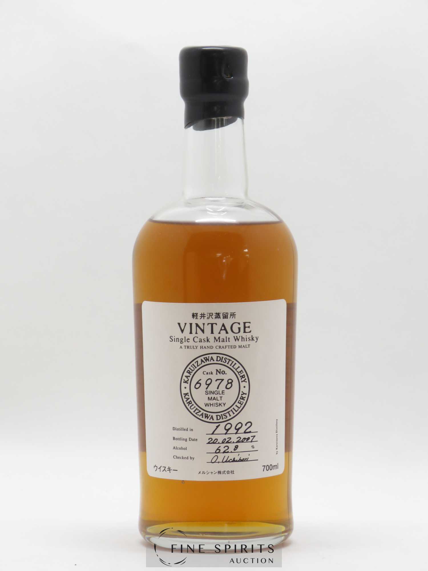 Karuizawa 1992 Number One Drinks Vintage Single Cask n°6978 - bottled 2007 - Lot of 1 bottle - 1