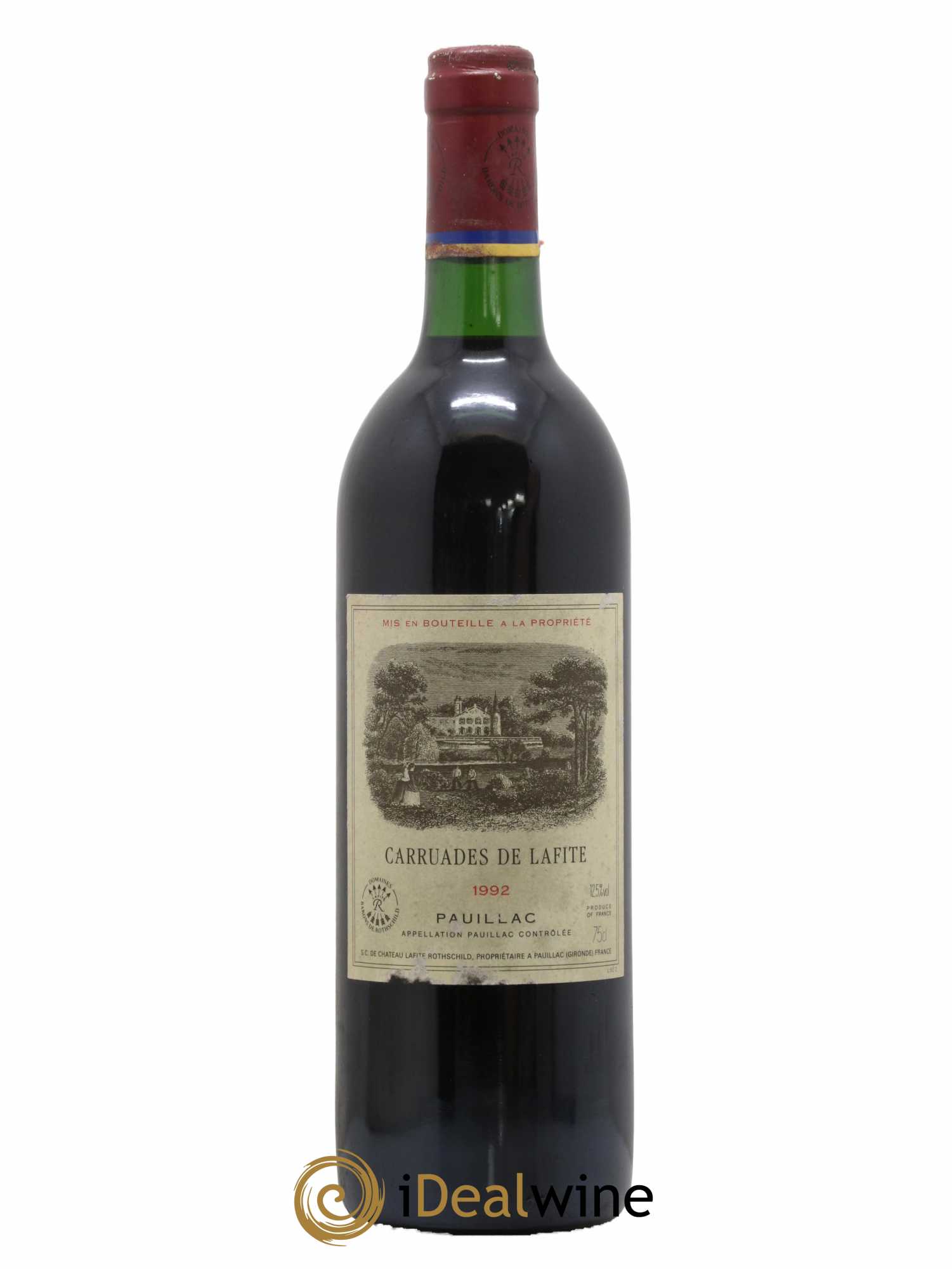 Carruades de Lafite Rothschild Second Vin 1992 - Lot de 1 bouteille - 0