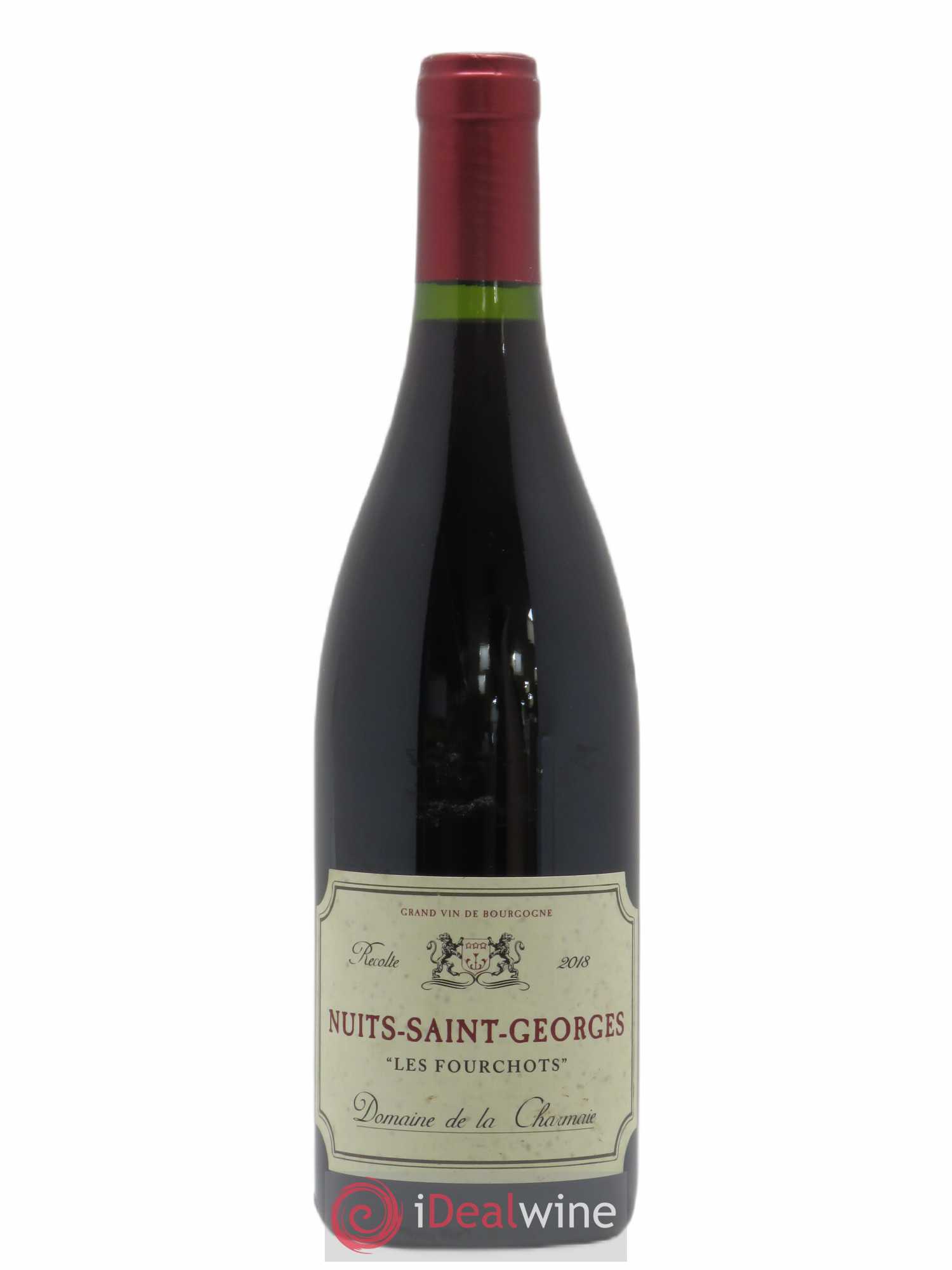 Nuits Saint-Georges Les Fourchots domaine de La Charmaie 2018 - Lot de 1 bouteille - 0