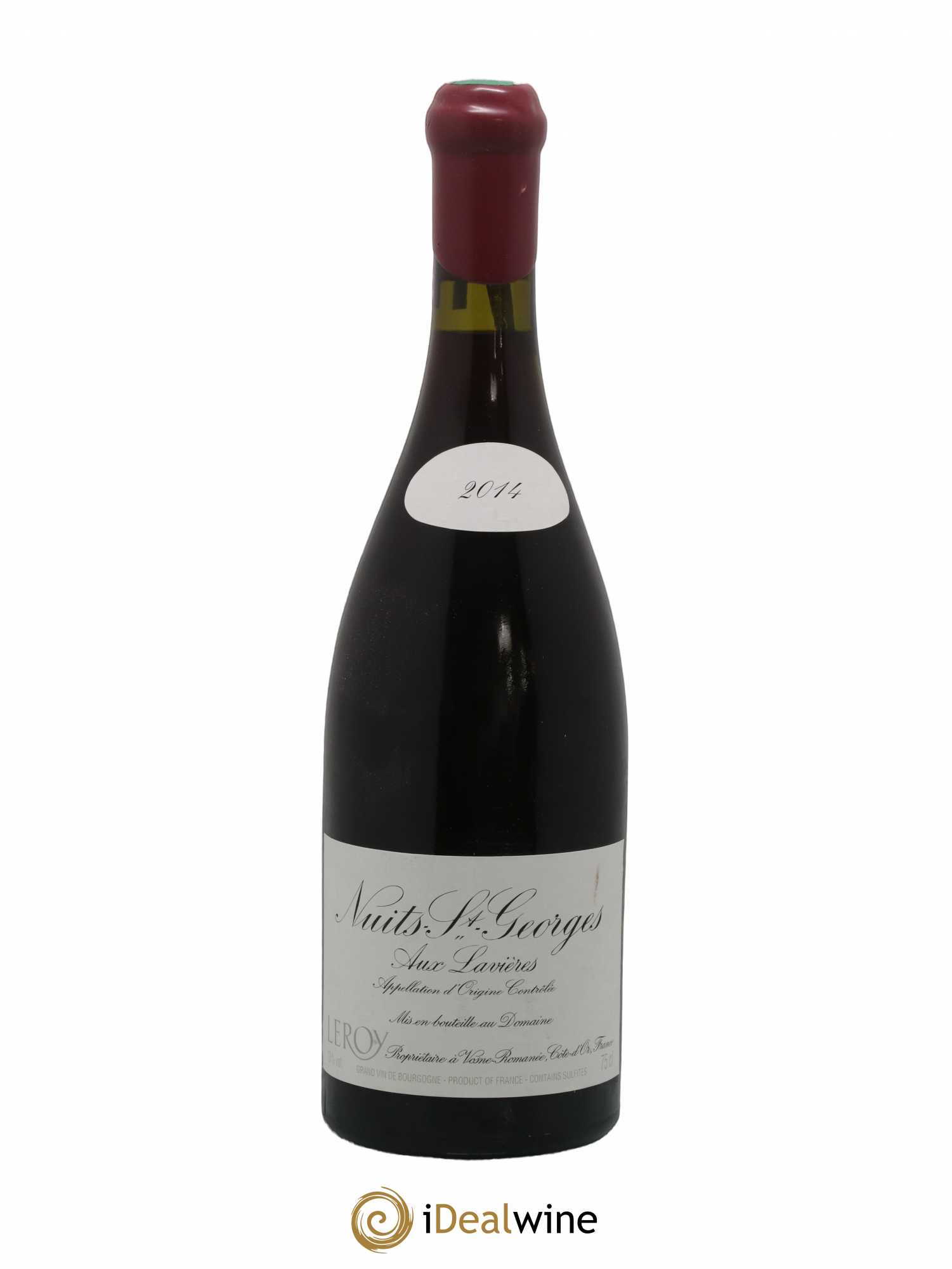 Nuits Saint-Georges Aux Lavières Leroy (Domaine) 2014 - Lot of 1 bottle - 0