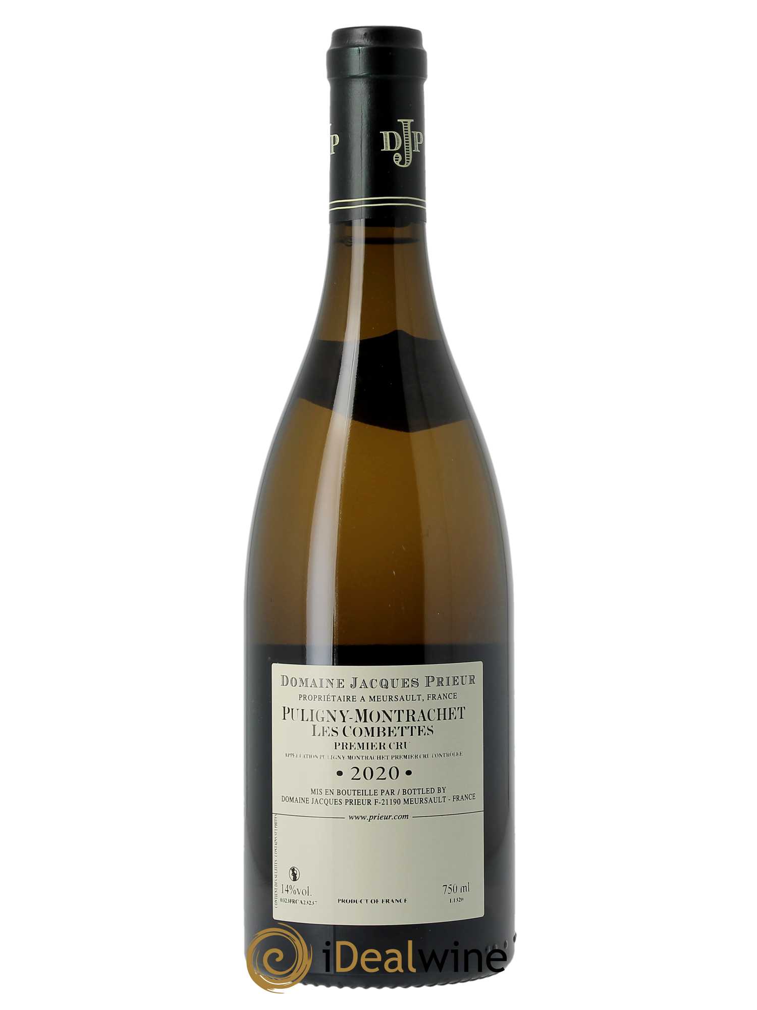 Puligny-Montrachet 1er Cru Les Combettes Jacques Prieur (Domaine) 2020 - Lot de 1 bouteille - 1